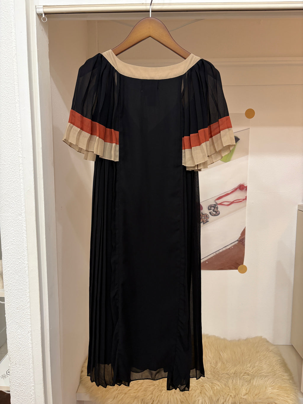 bi-color dress