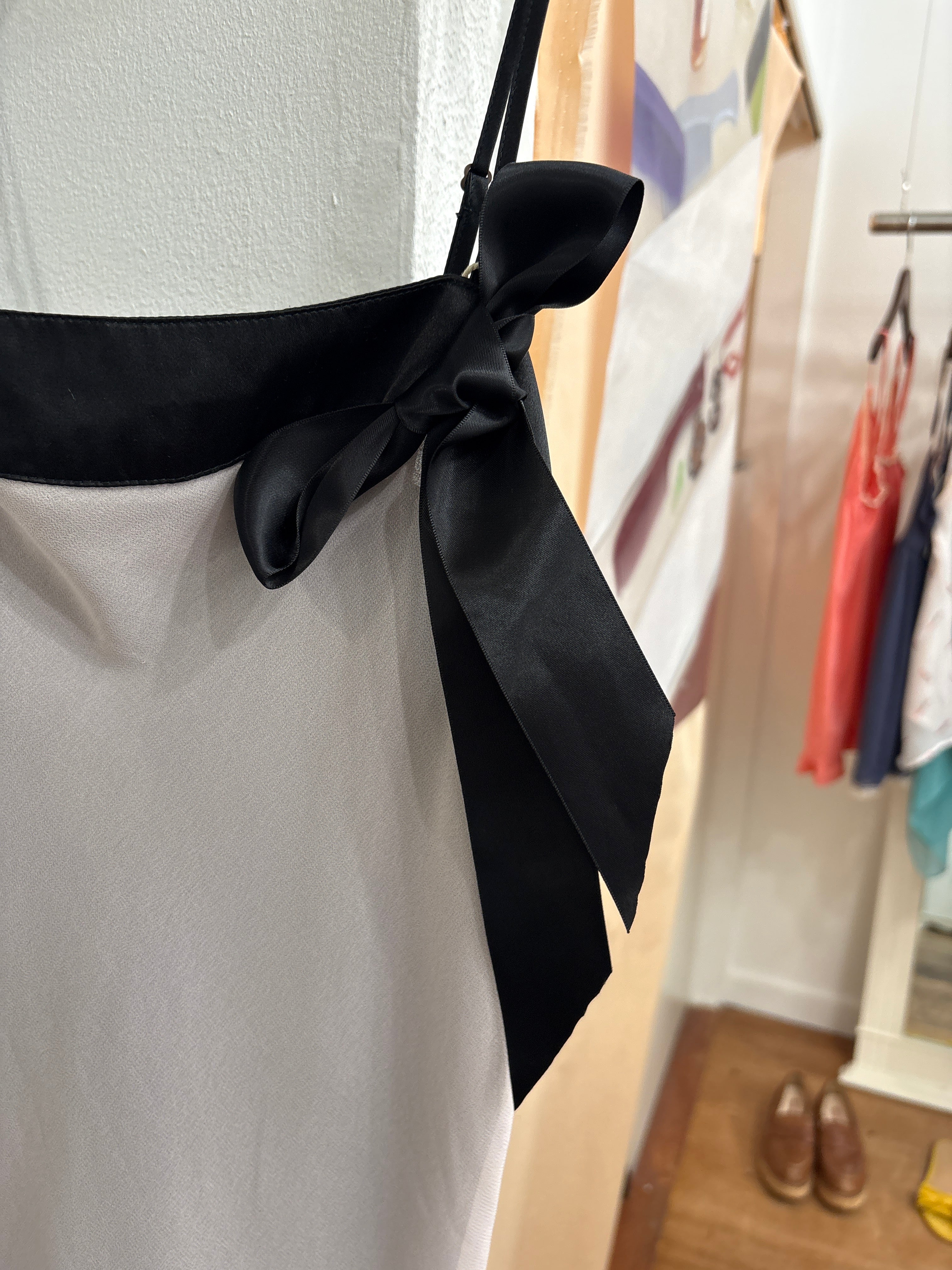 ribbon cami dress