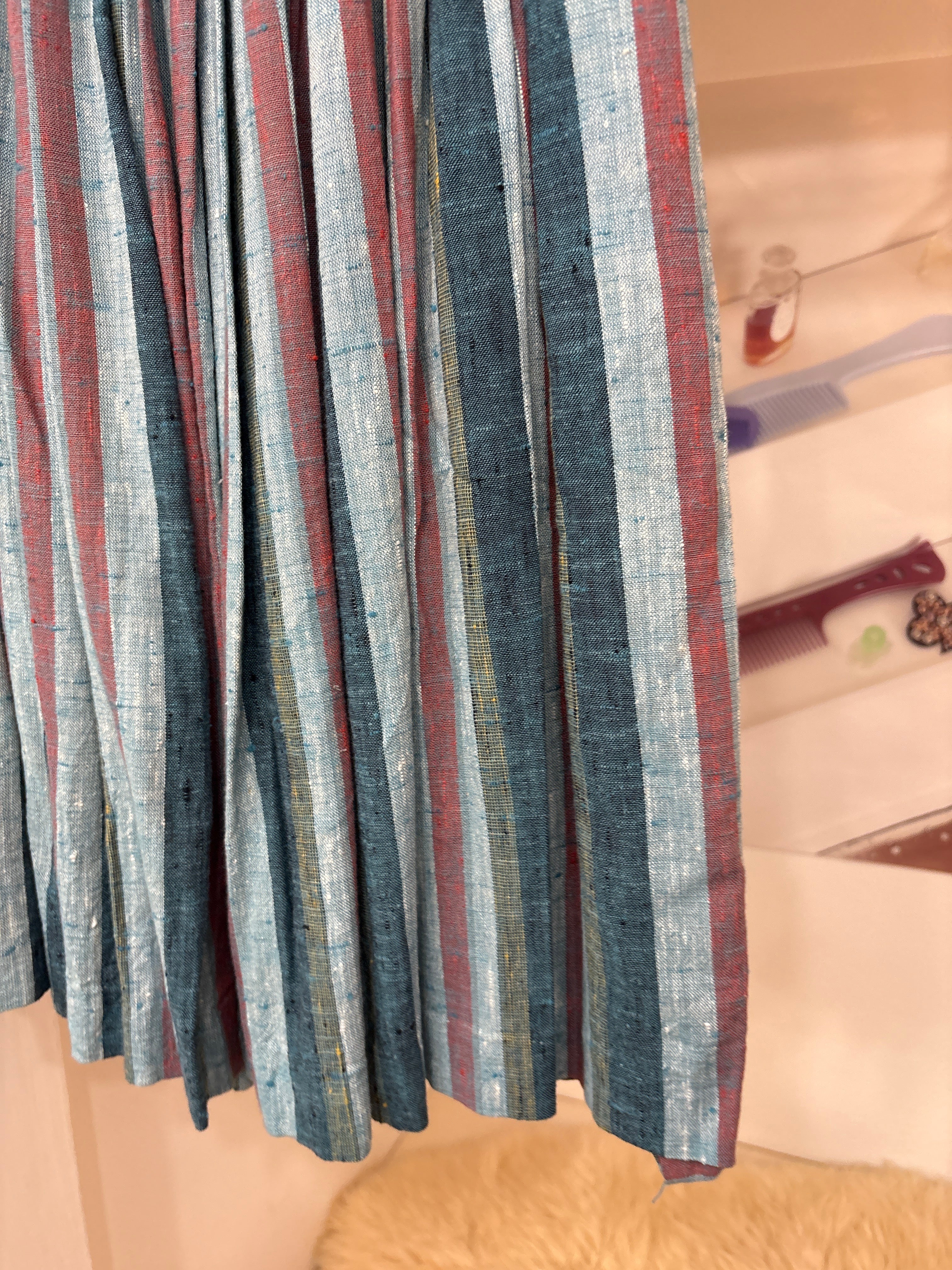vintage stripe skirt
