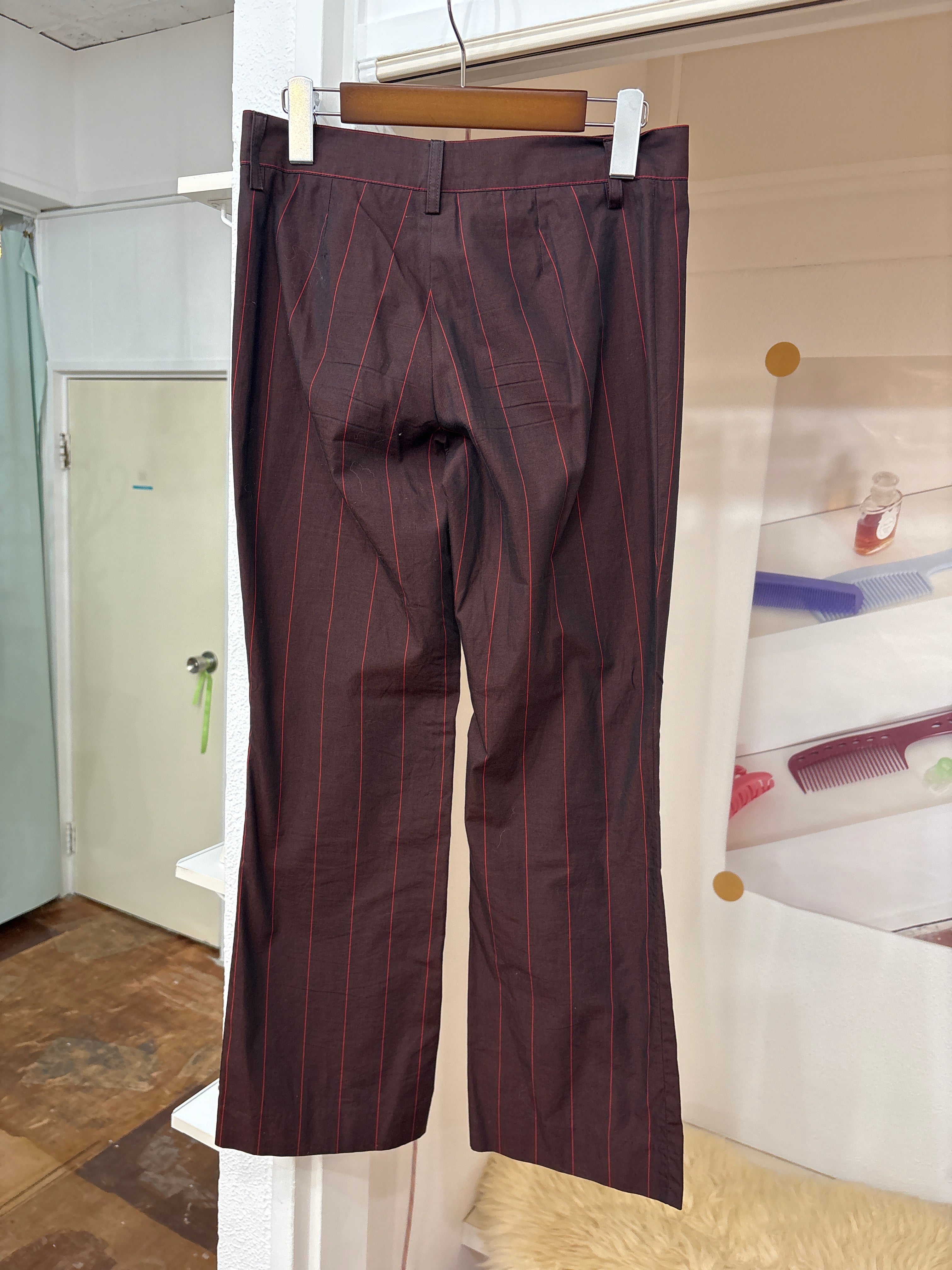 agnes b stripe pants