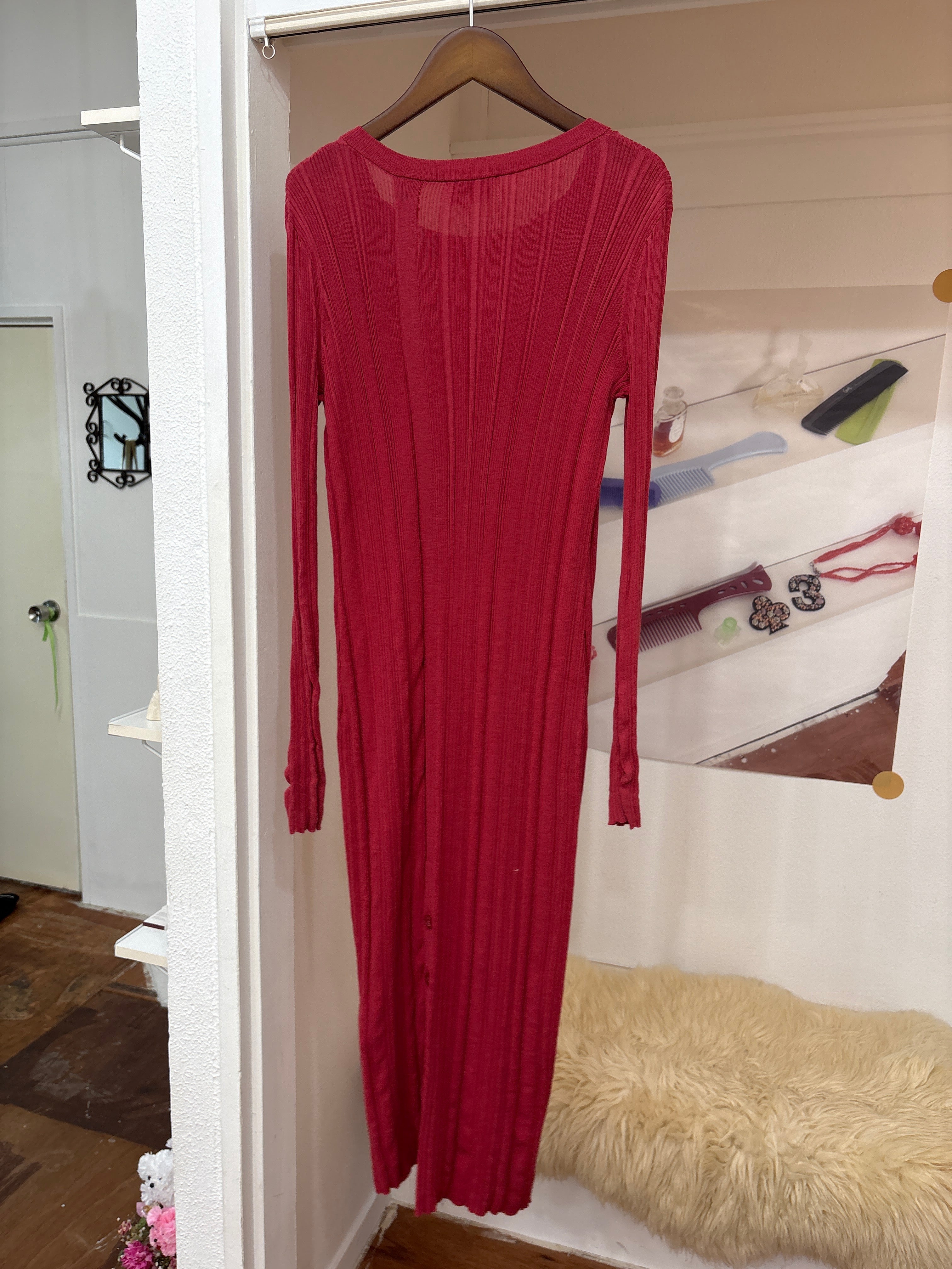 DIESEL pink dress/cardigan