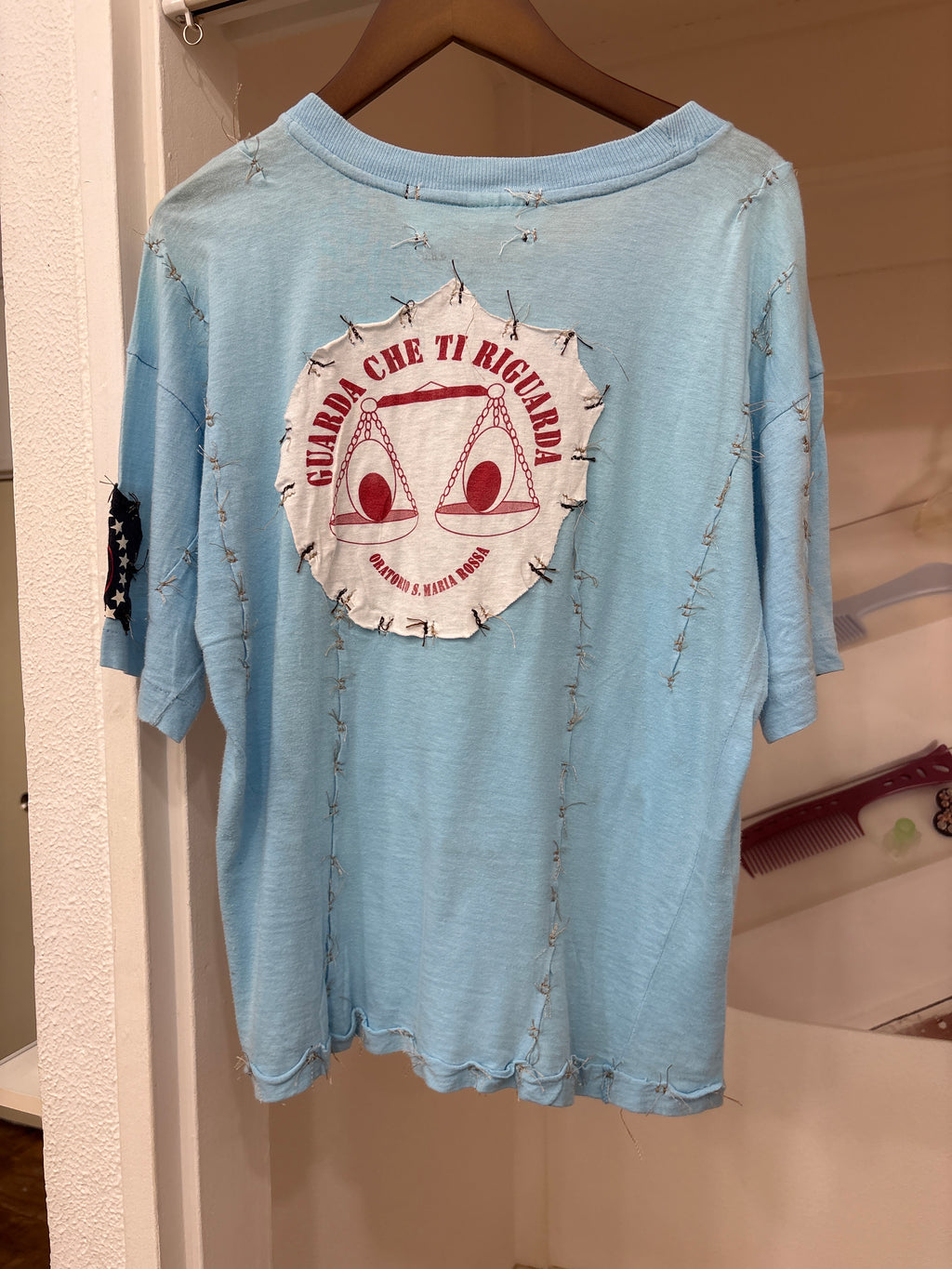 skyblue remake tee