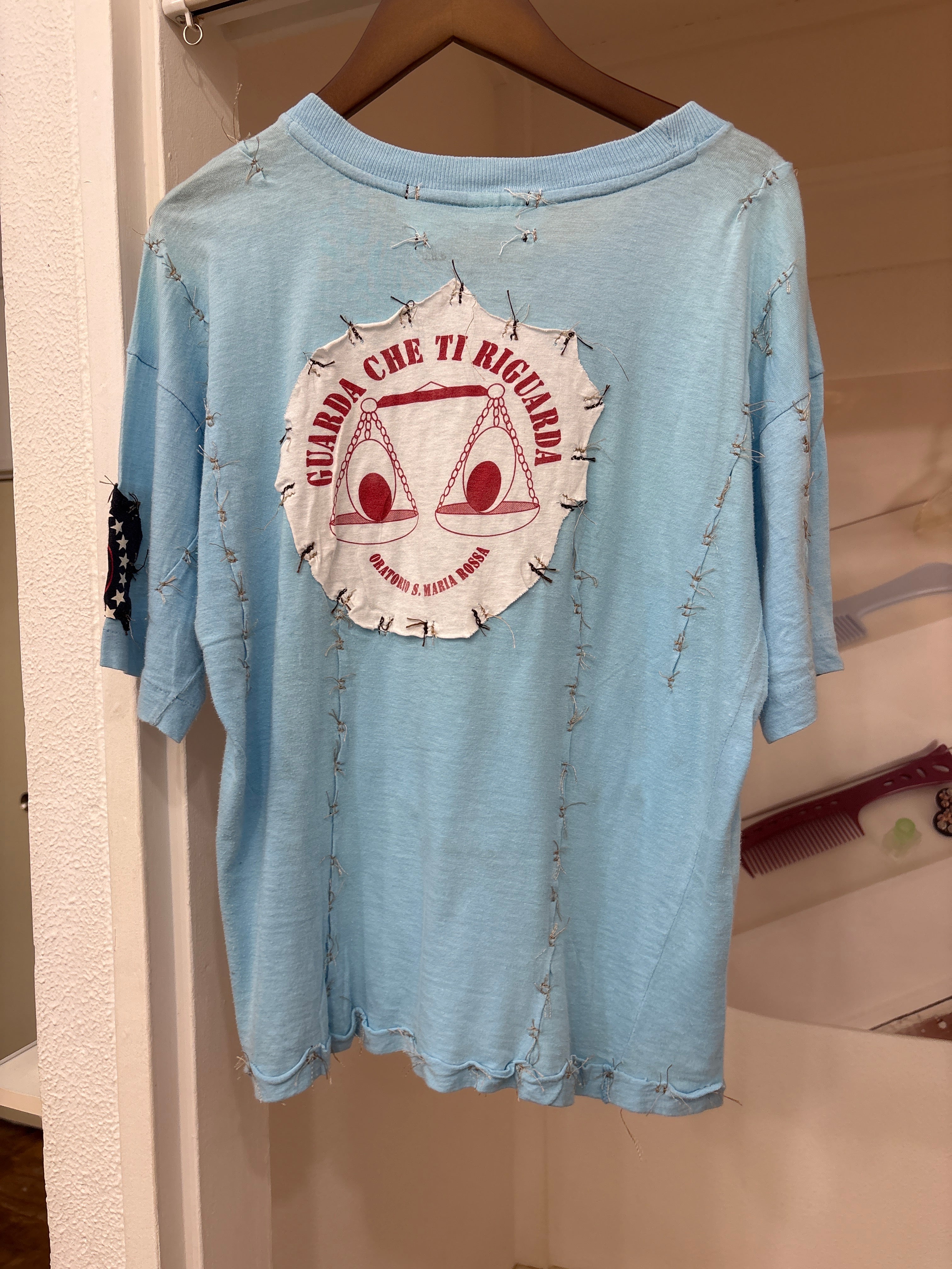 skyblue remake tee