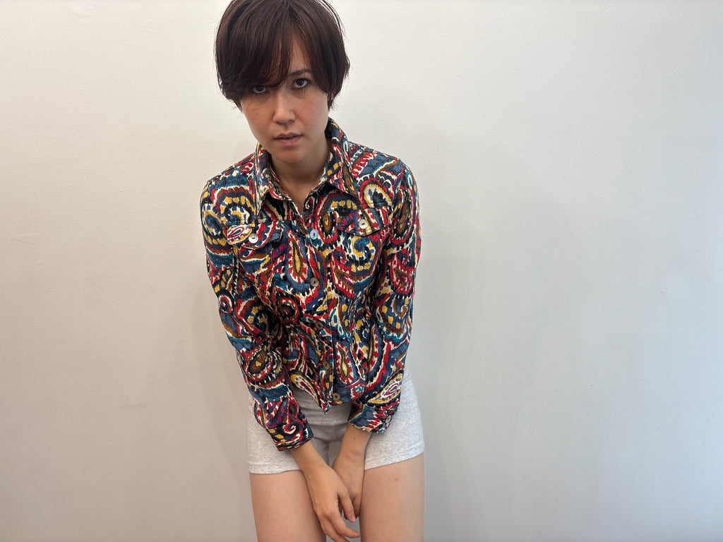 paisley pattern jacket
