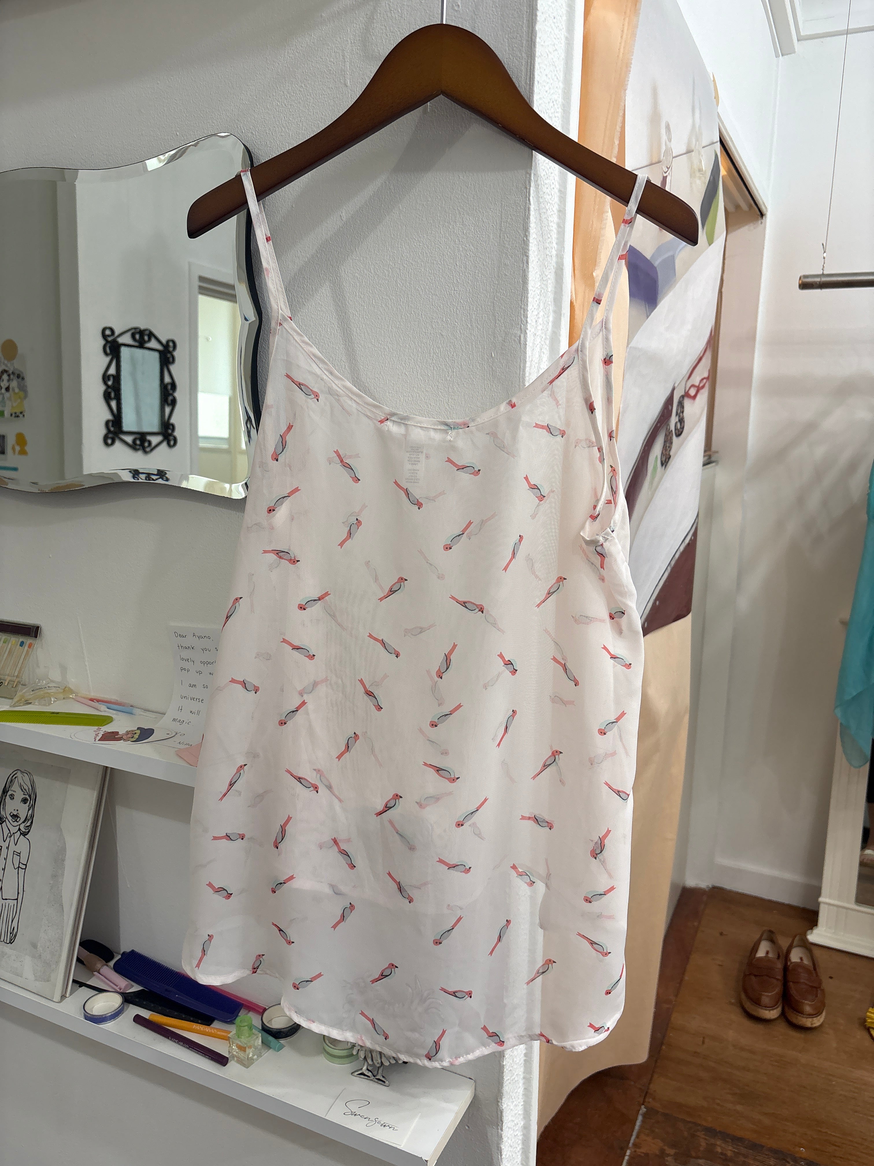birdy sheer cami