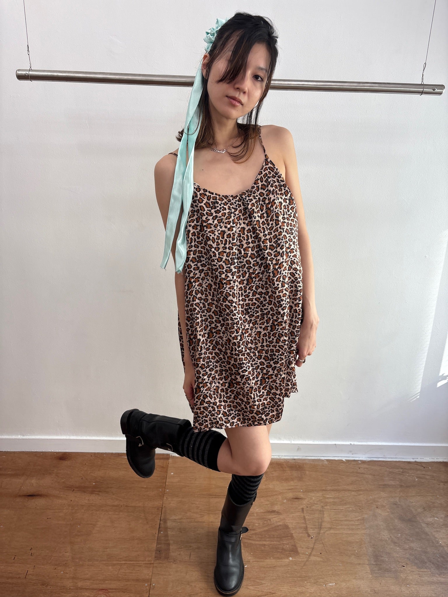 leopard dress
