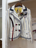 desigual stripe jacket