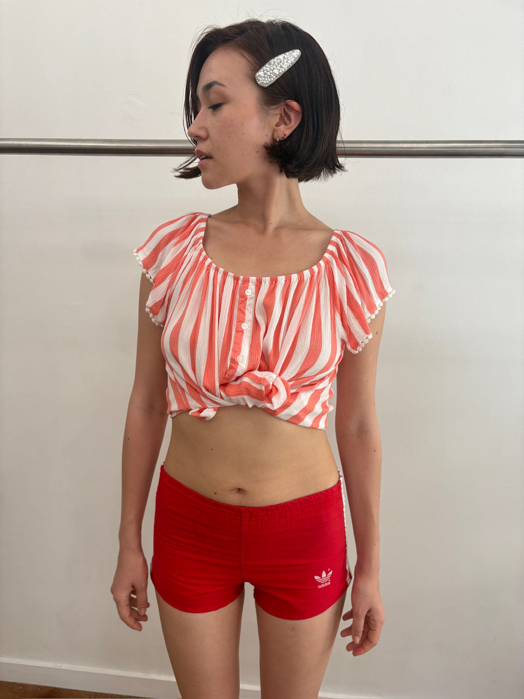 stripe top