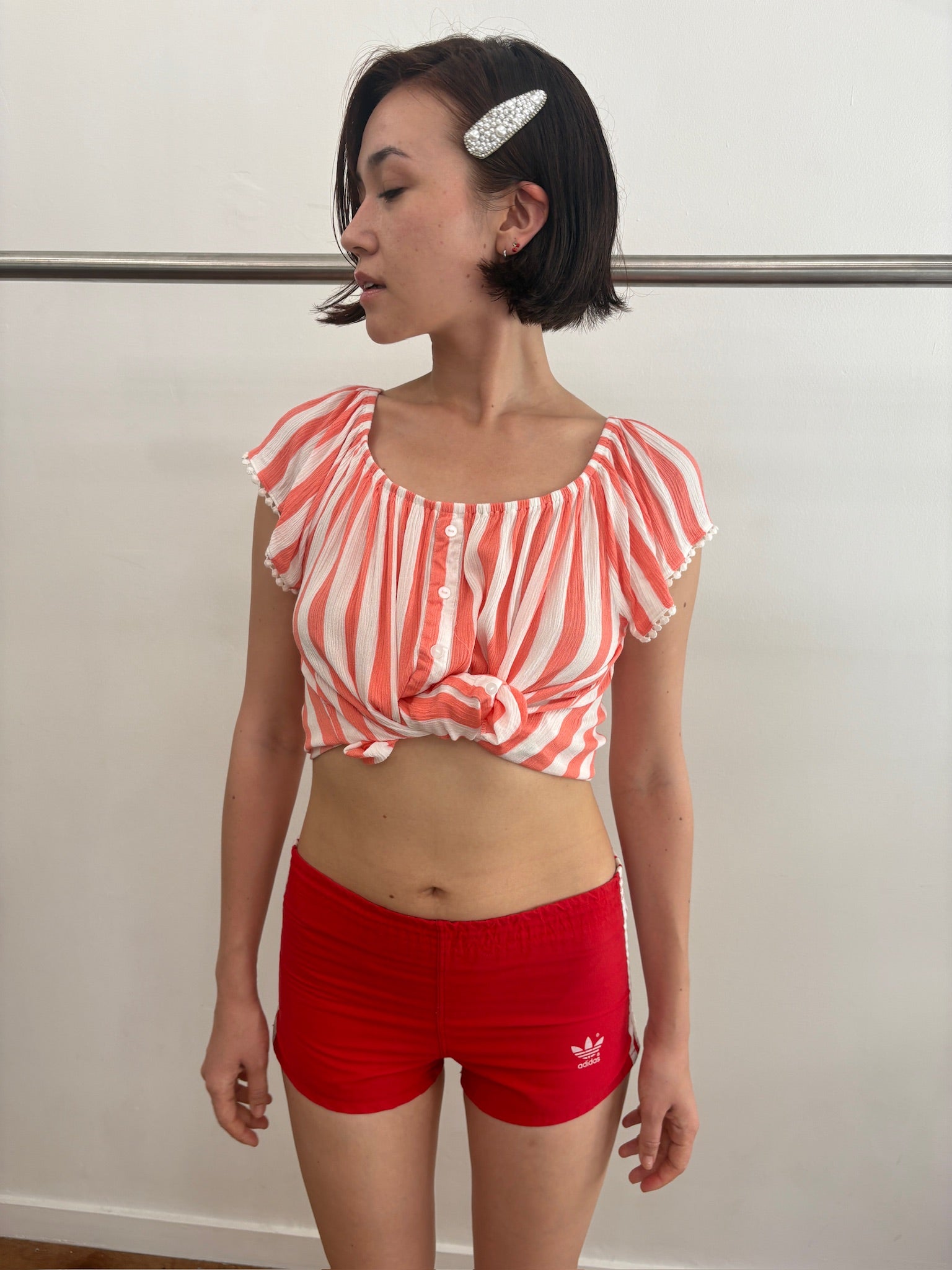 stripe top