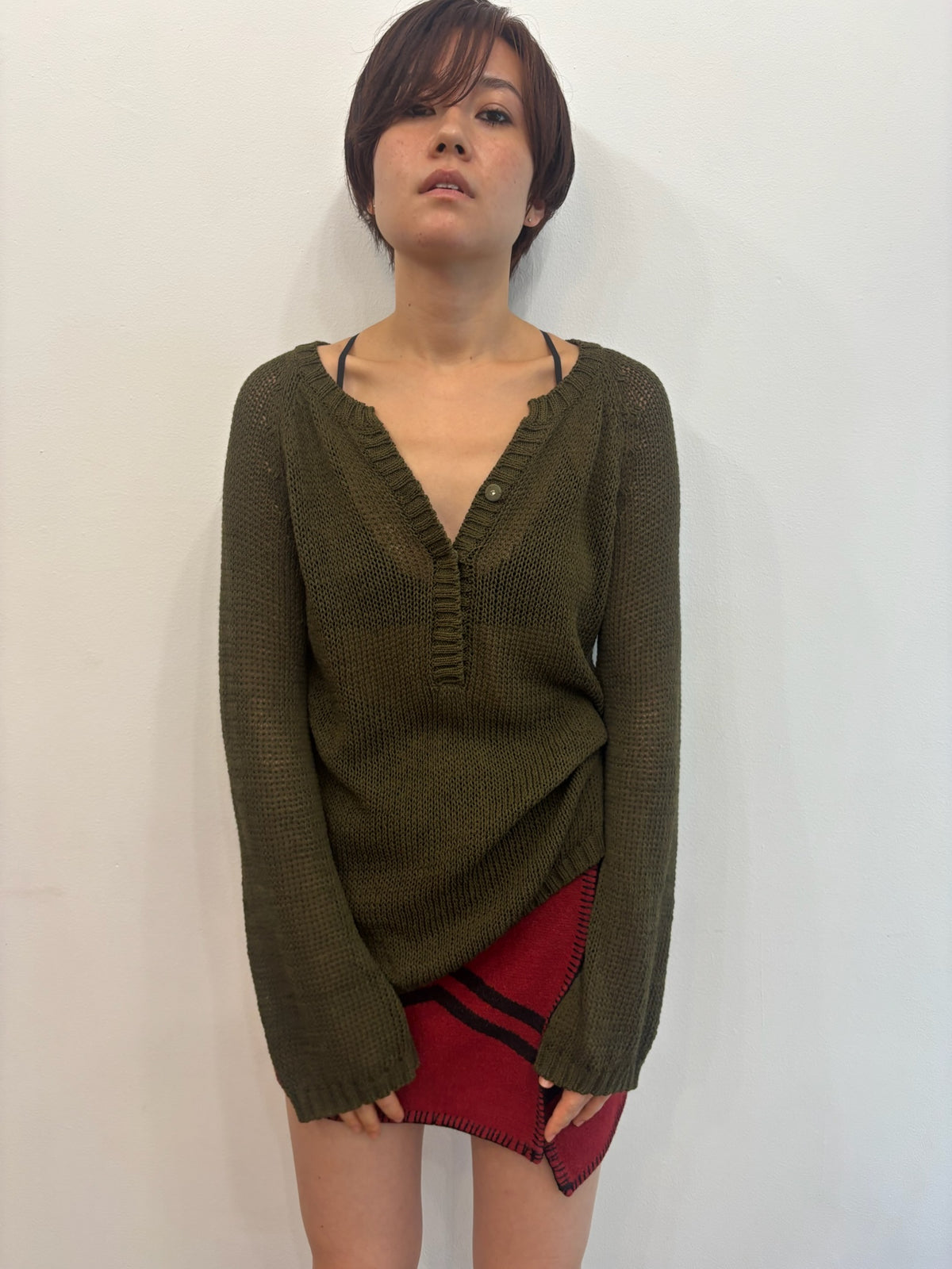 80s Ralph Lauren Country Blanket Wrap Skirt