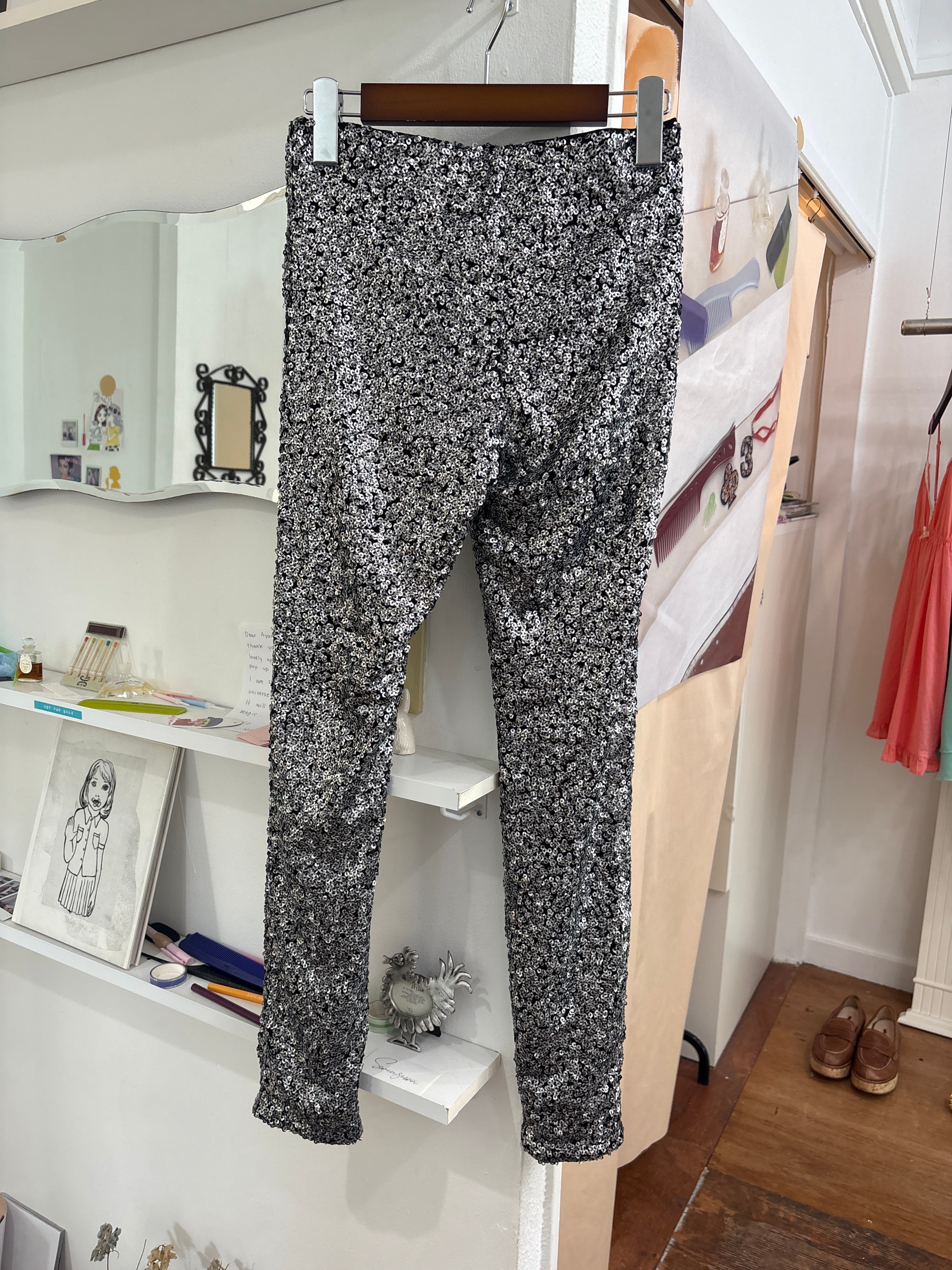 sequins leggings
