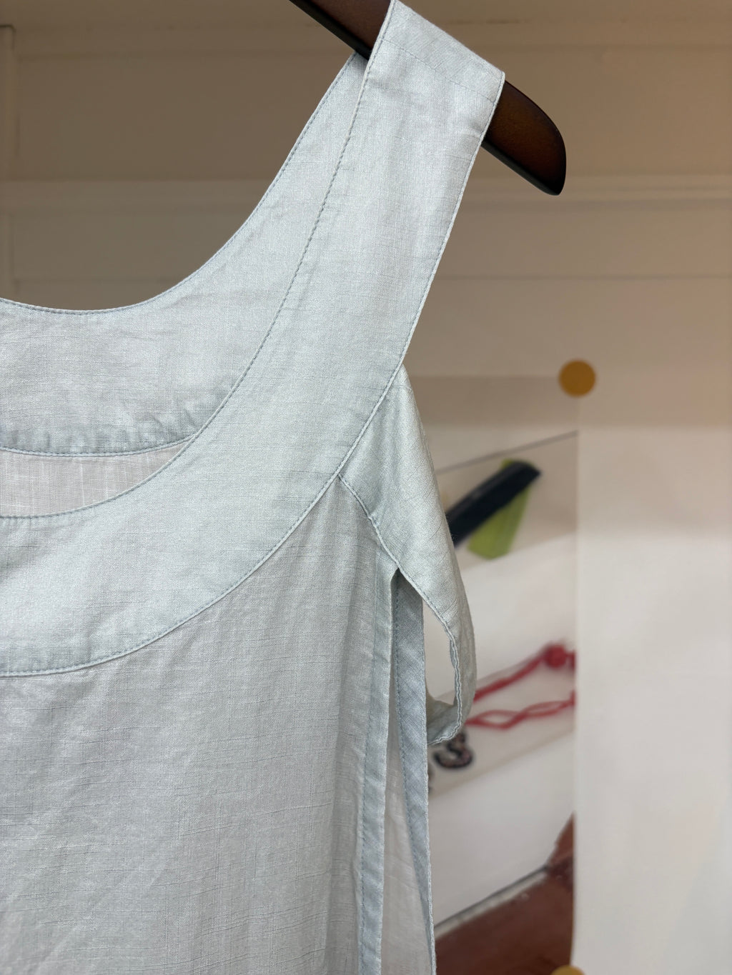 gray cotton top