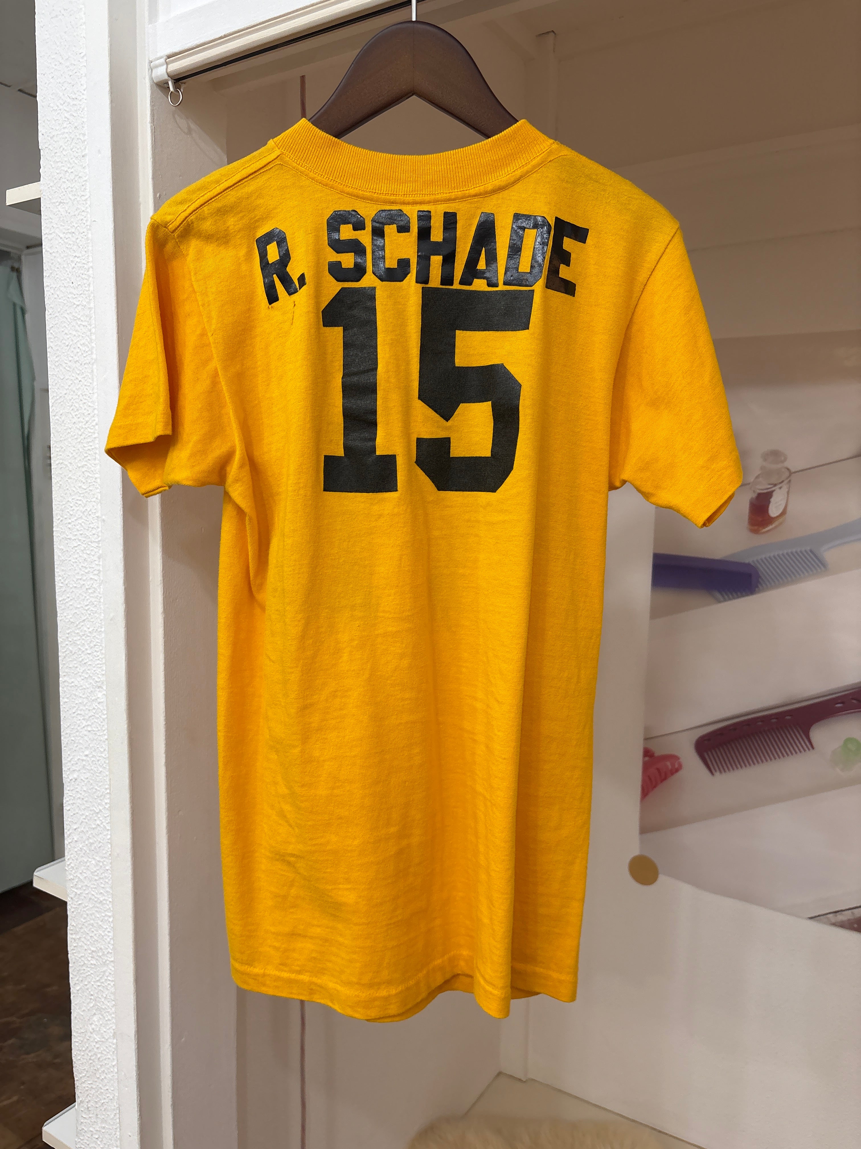 70s yellow vintage tee