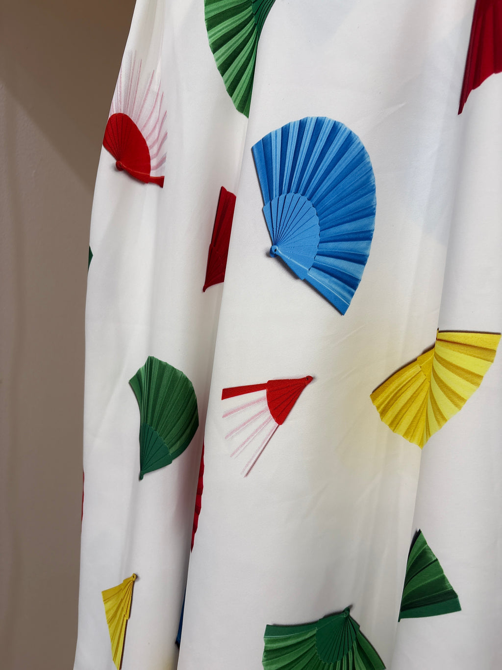 Agnes B. Japanese pattern skirt