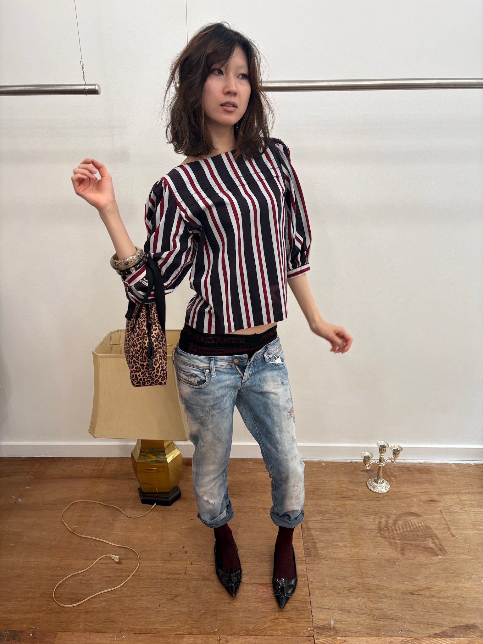 stripe top