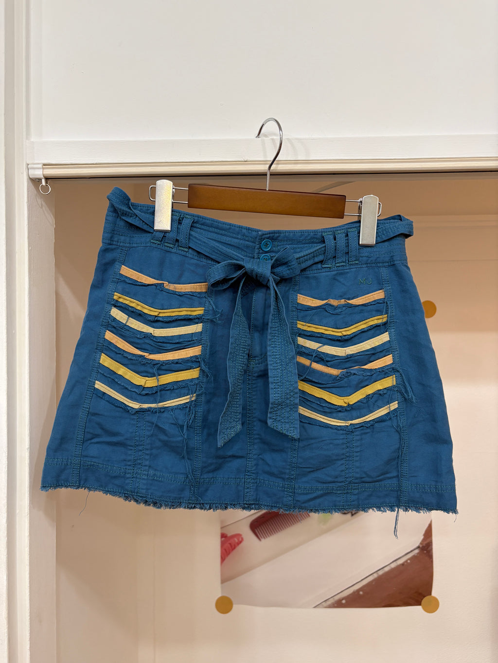 marc jacobs blue skirt