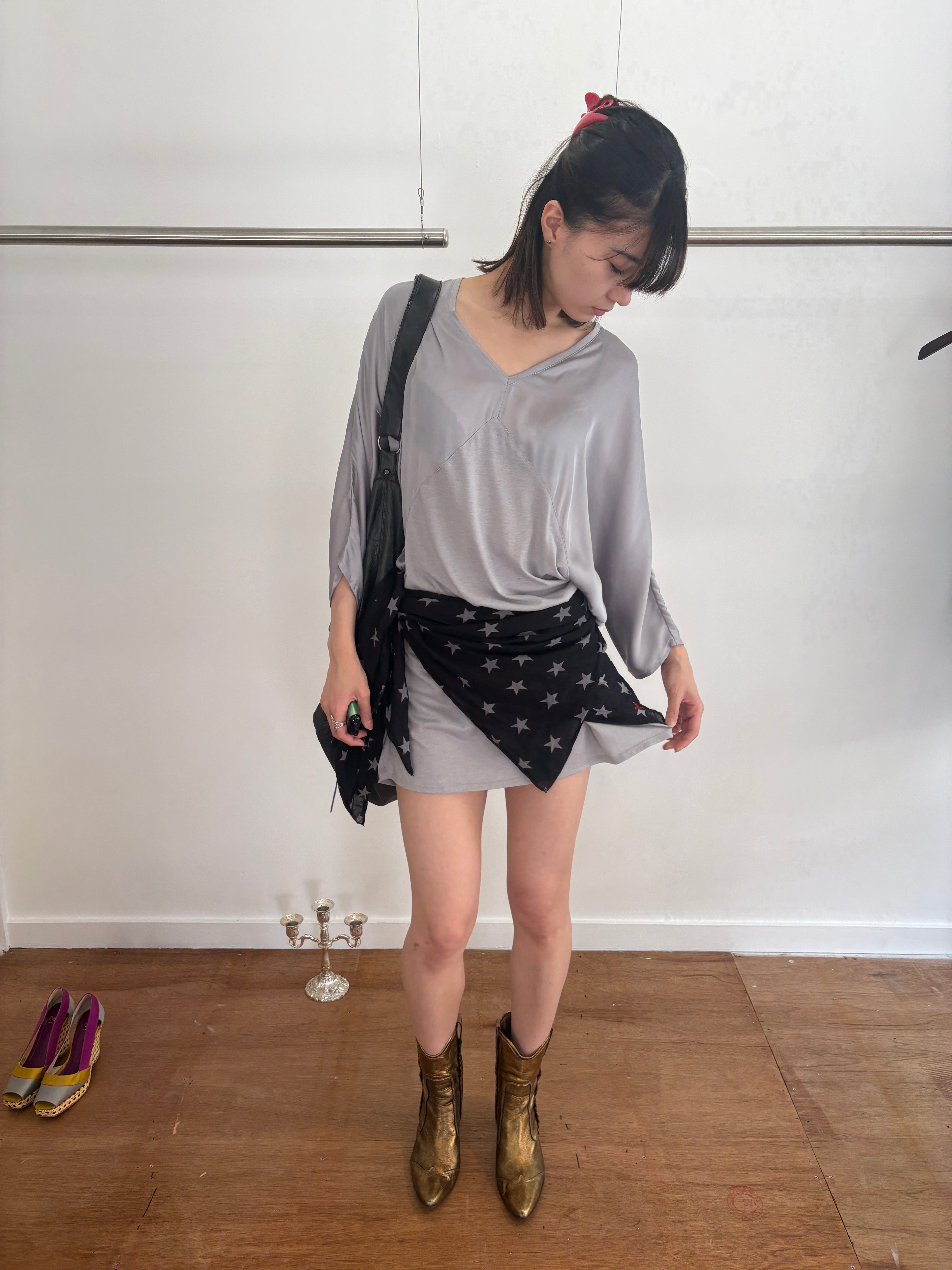 dolman sleeve dress