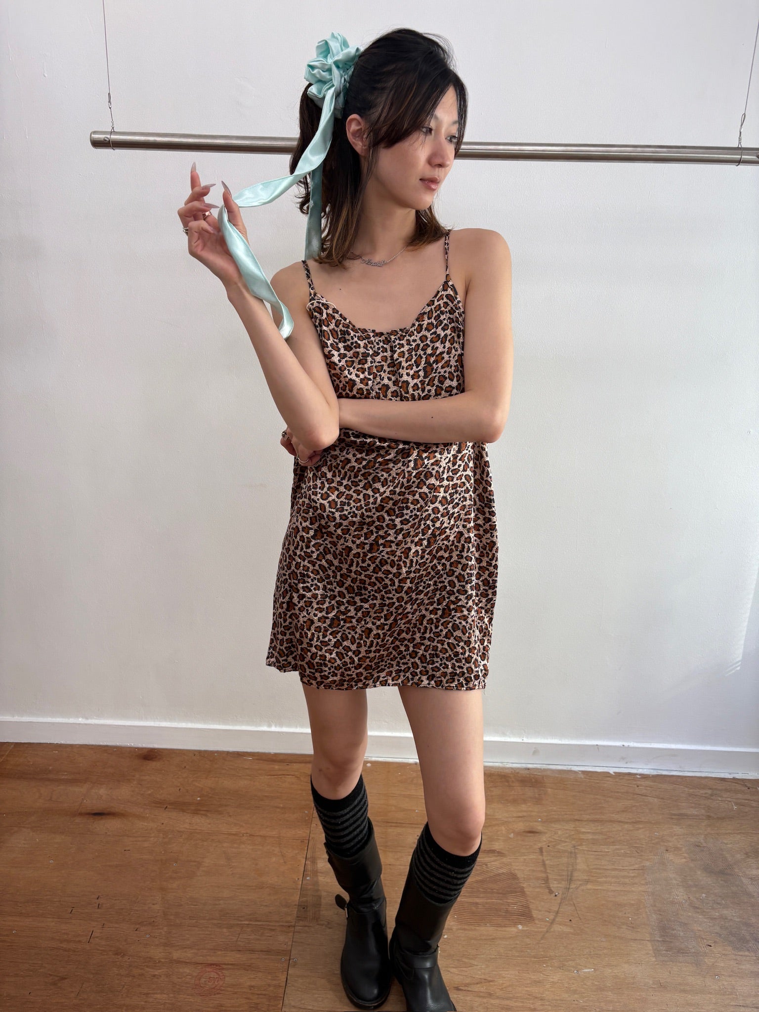 leopard dress