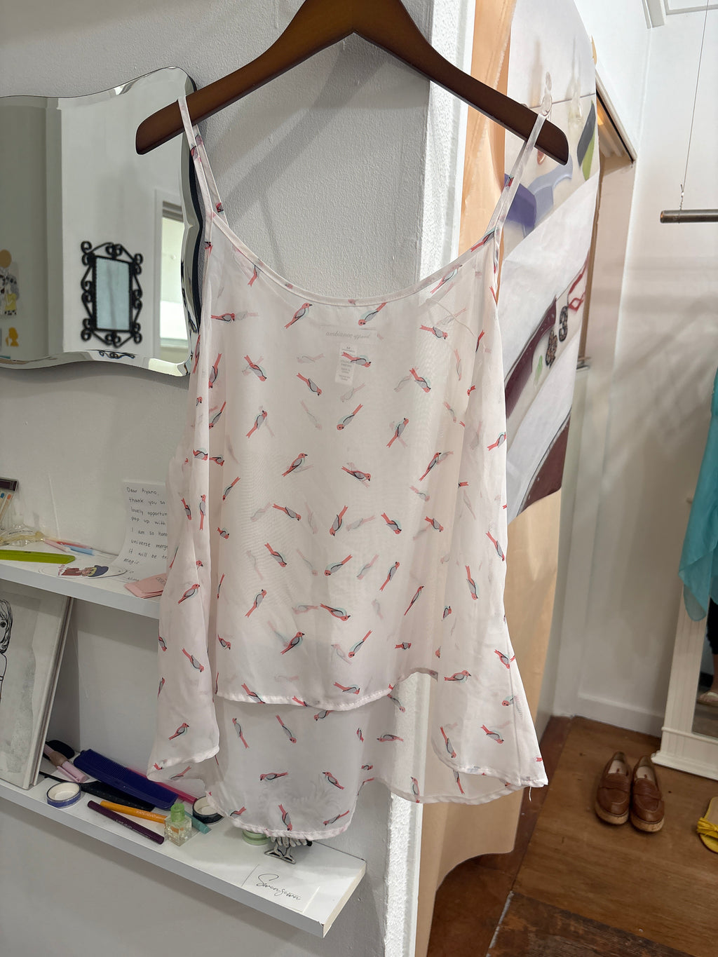 birdy sheer cami
