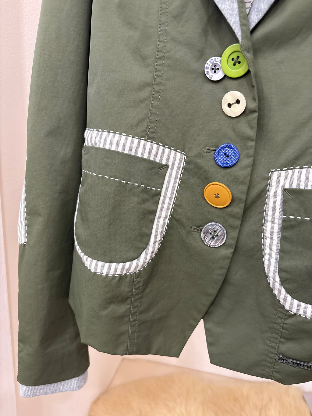 desigual khaki jacket