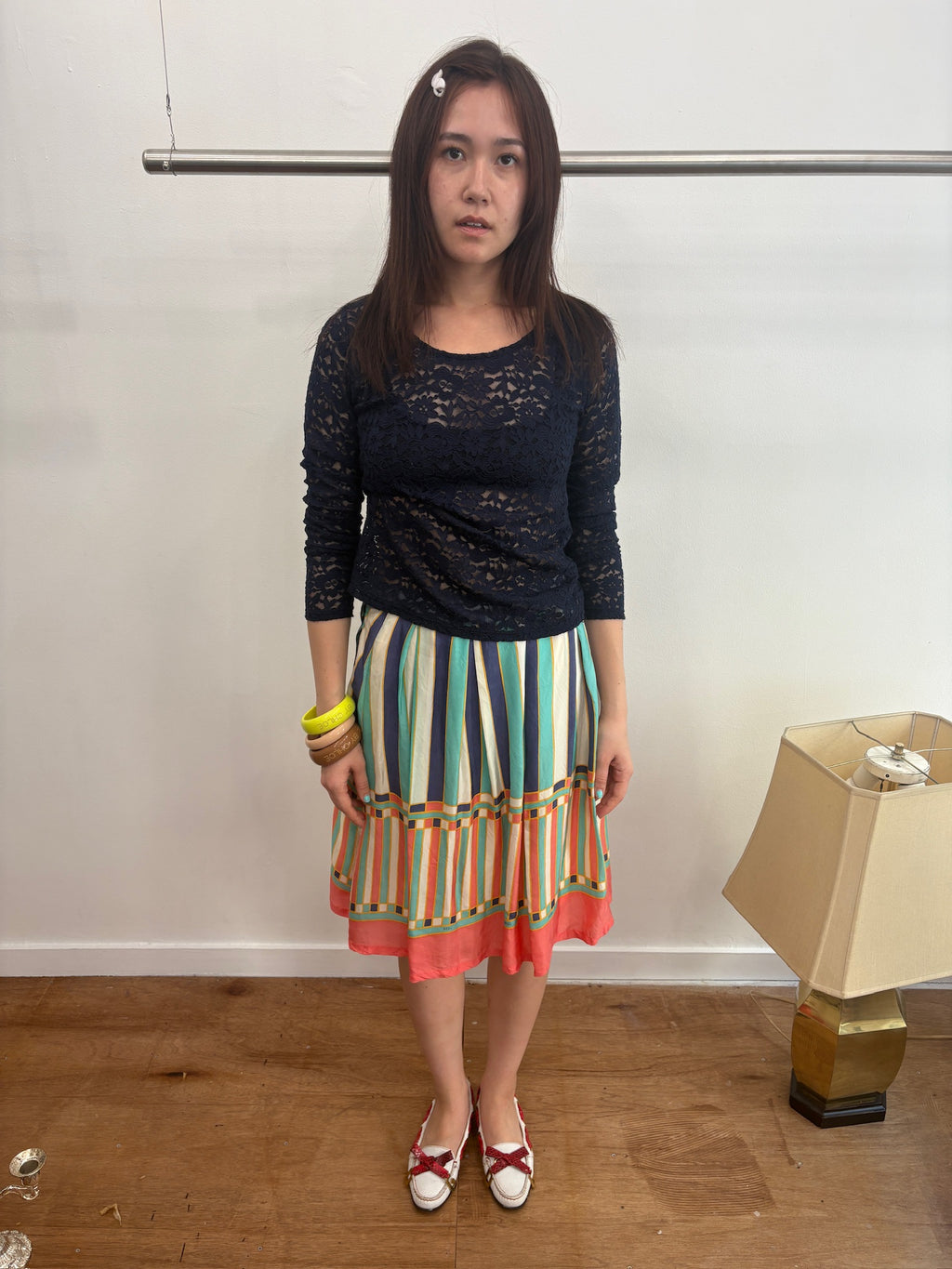 diesel stripe skirt