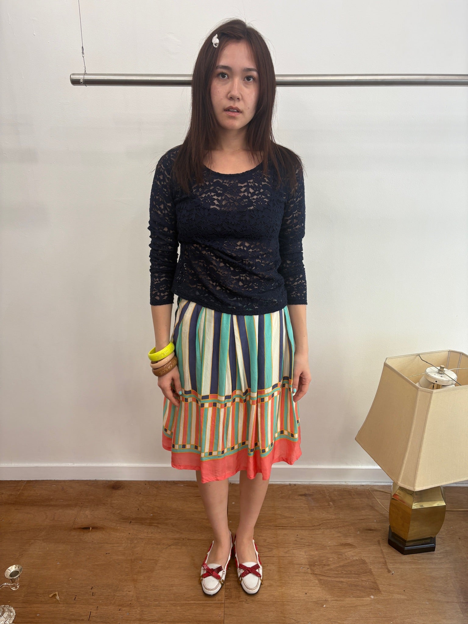 diesel stripe skirt