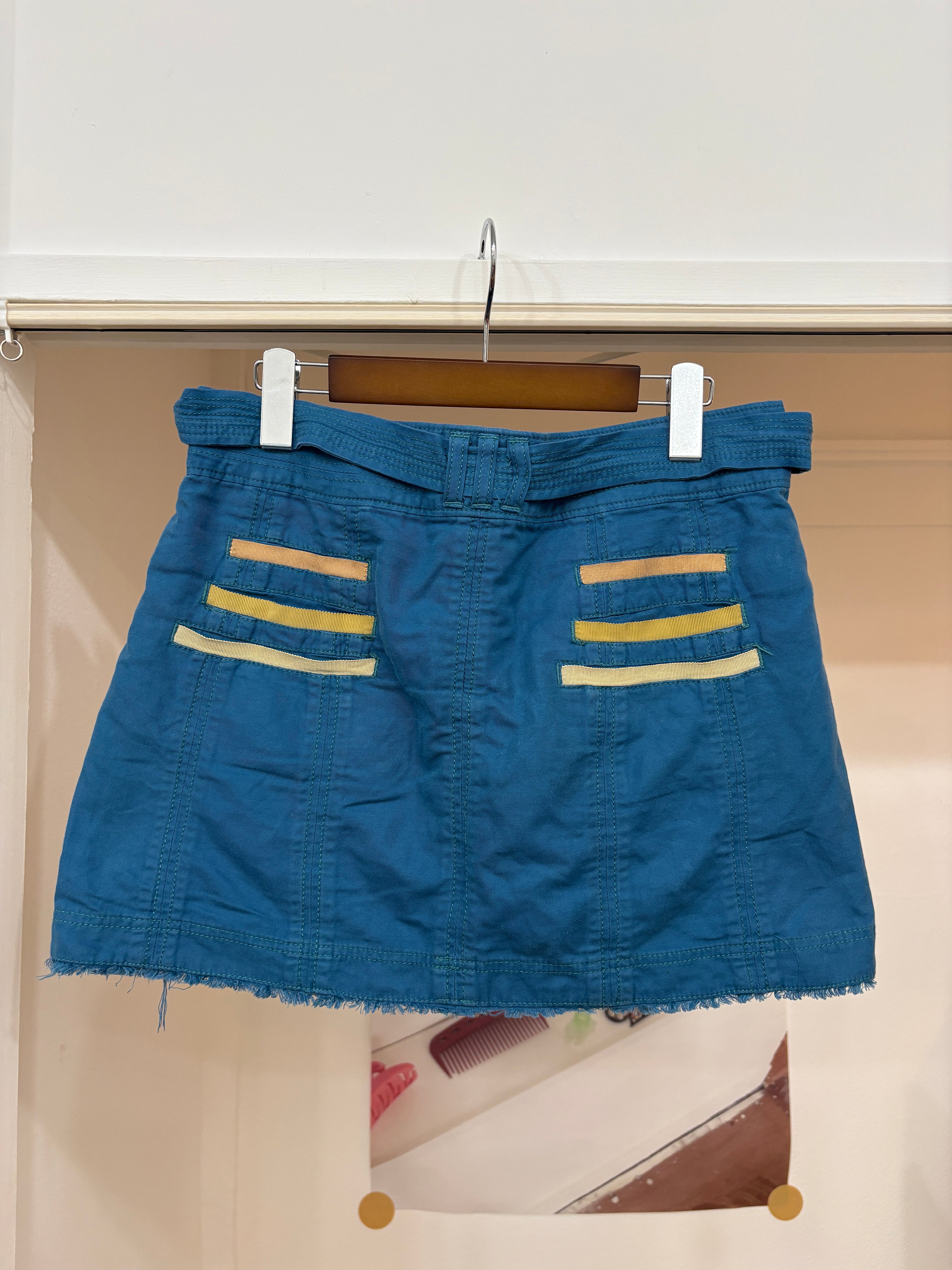 marc jacobs blue skirt