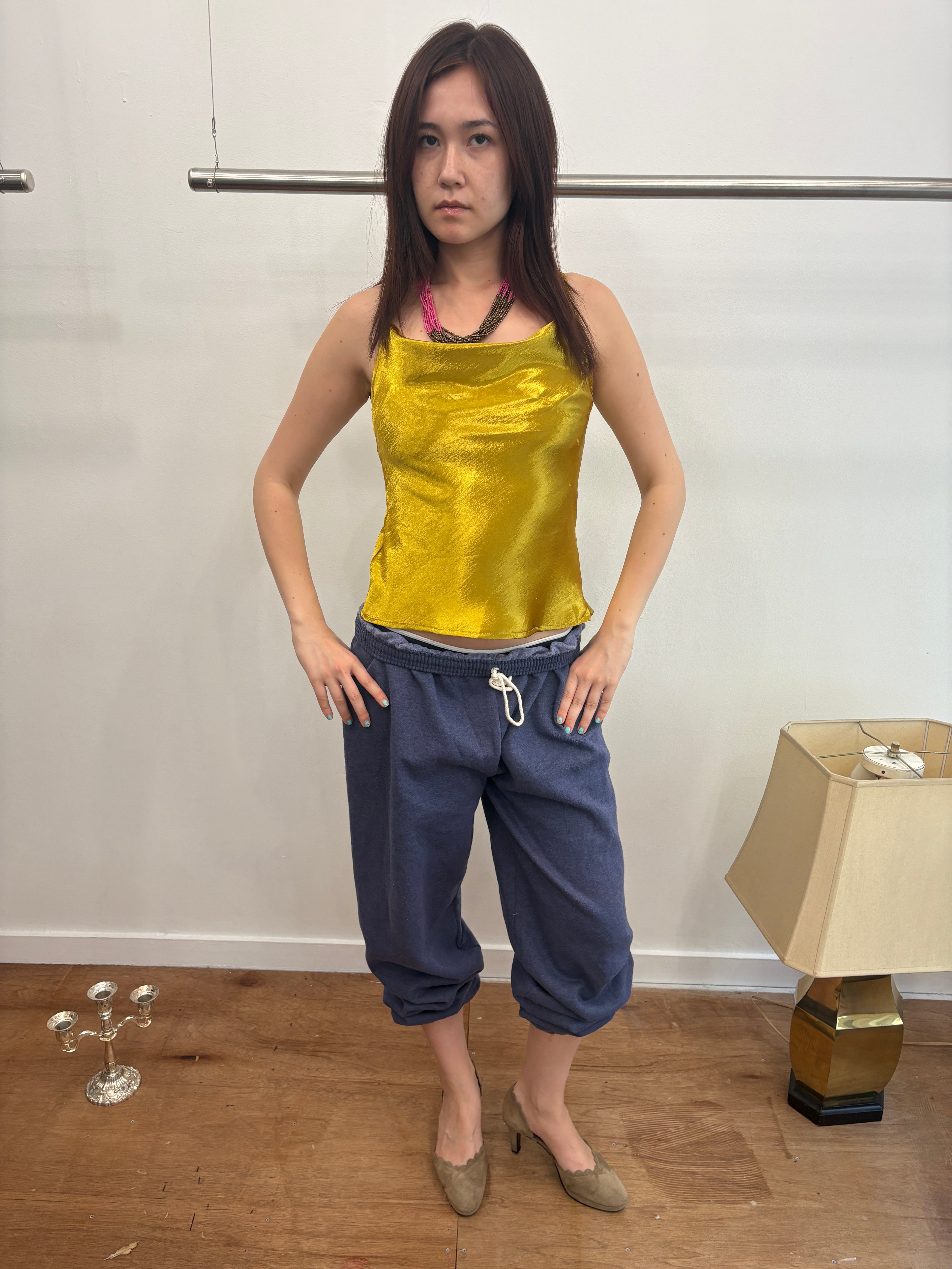 gold cami
