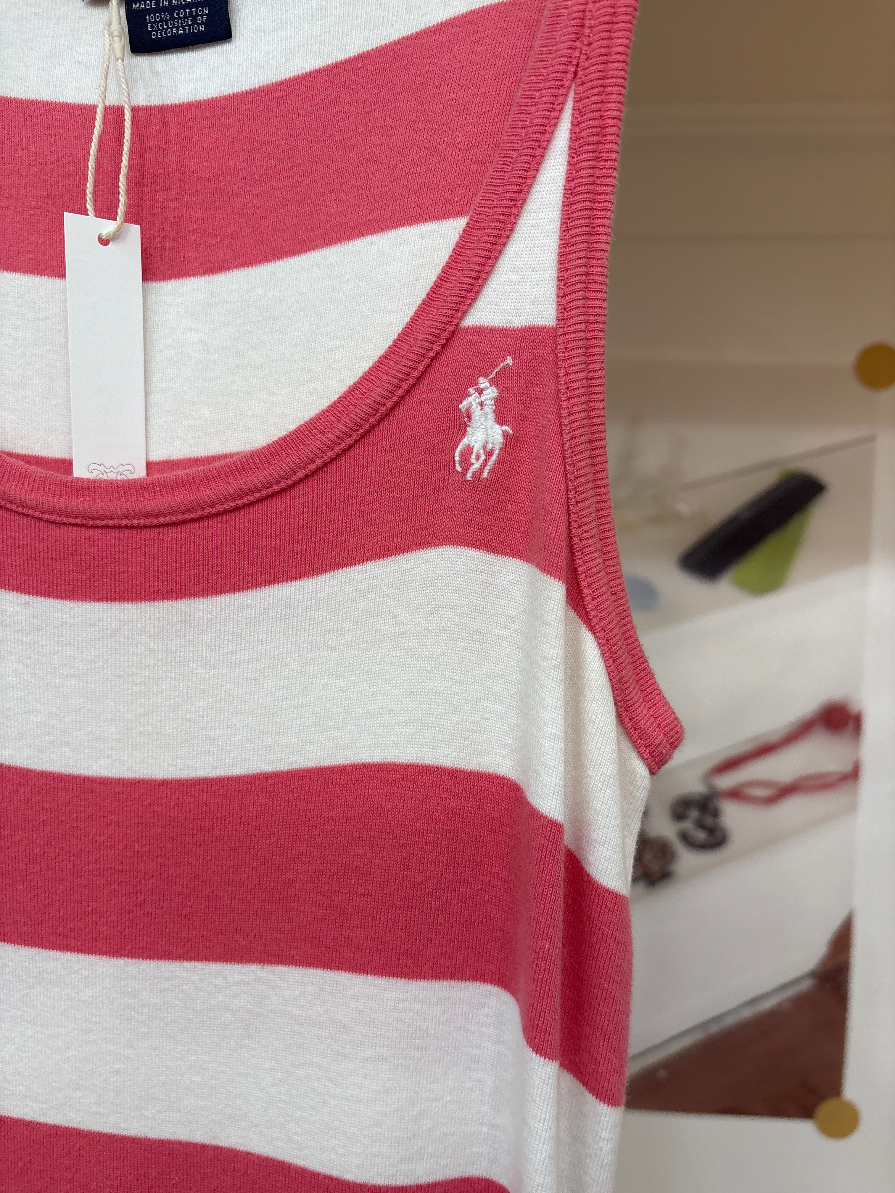 ralph lauren border tank dress
