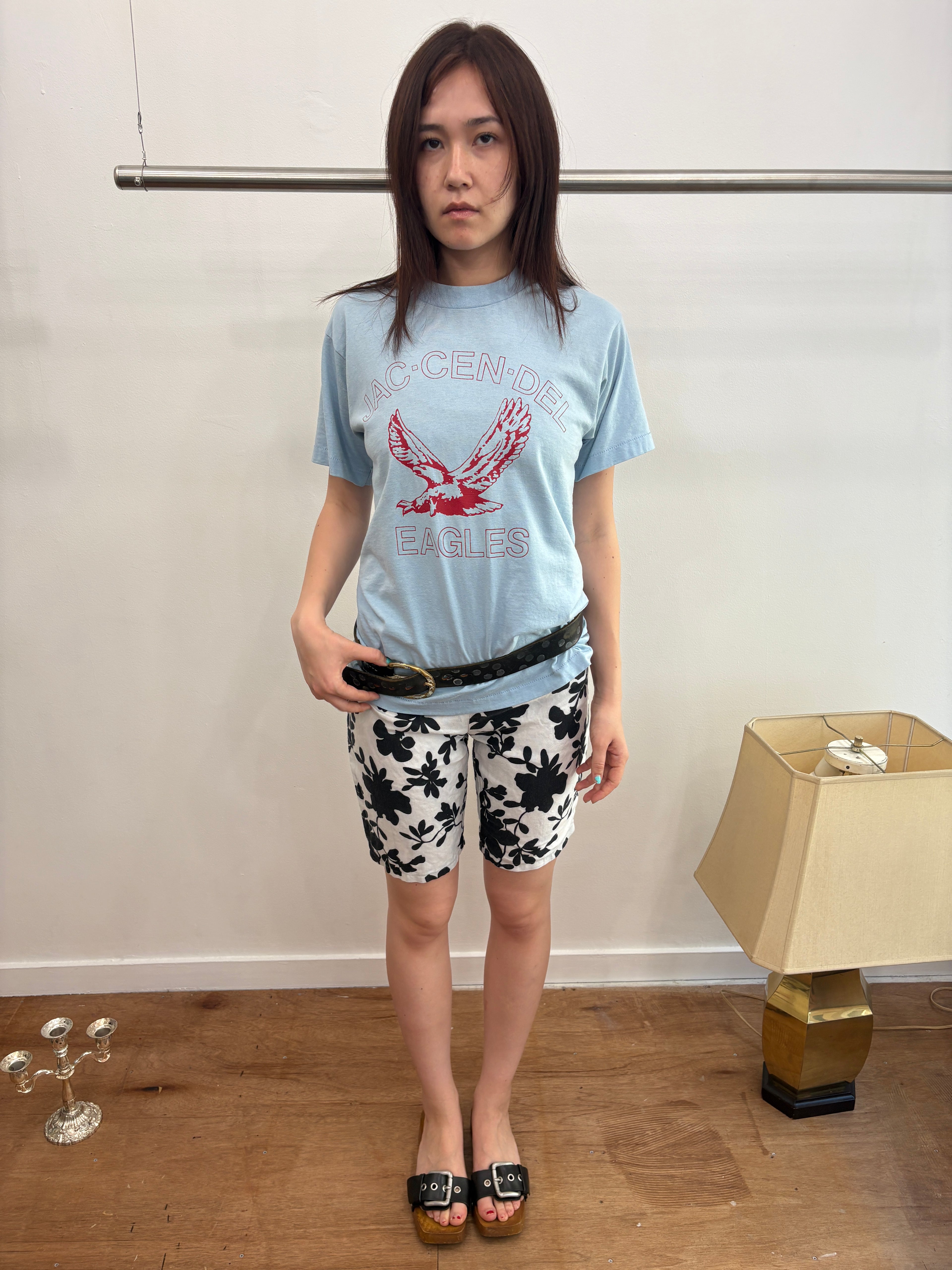 flower pattern shorts