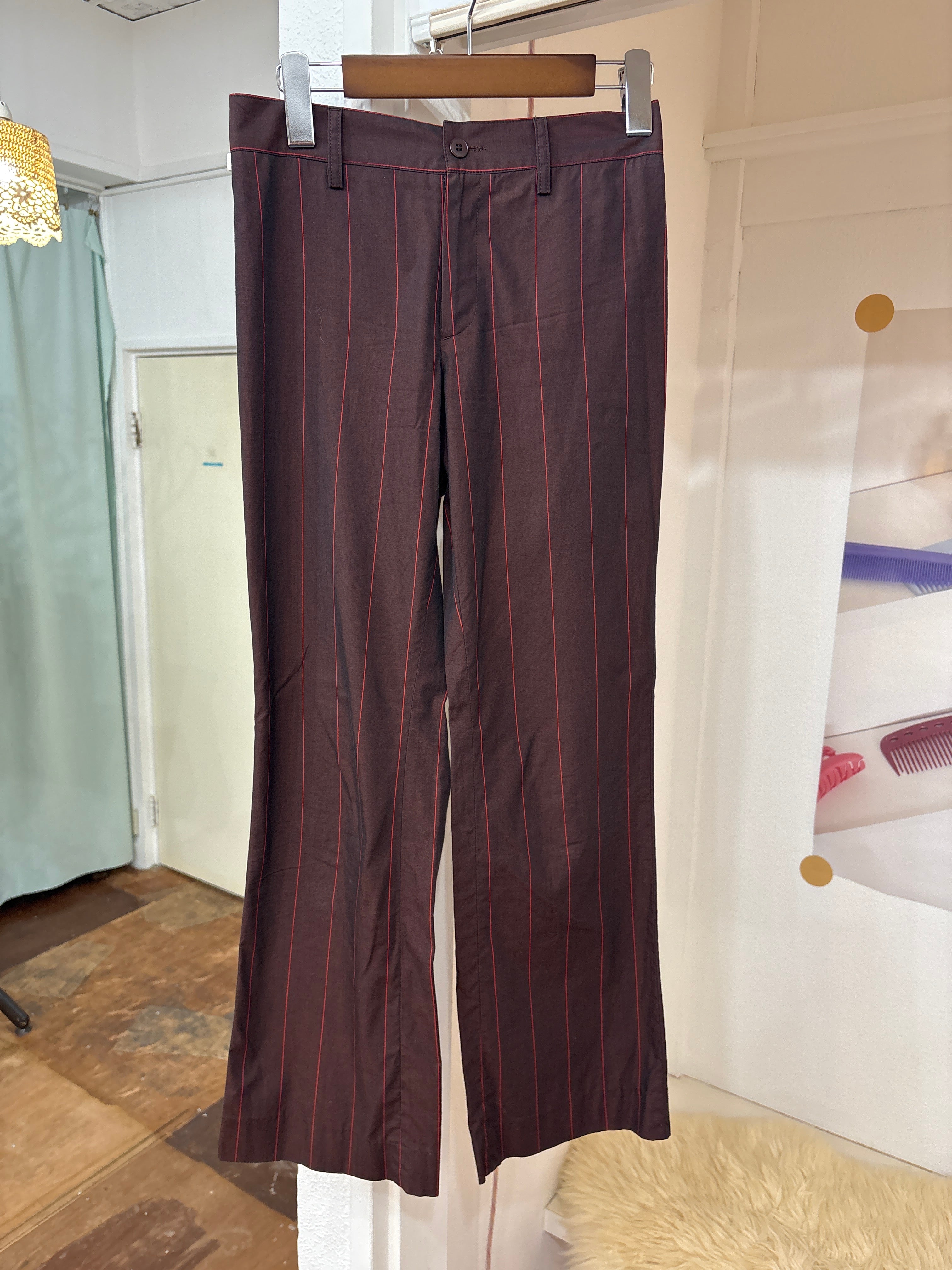 agnes b stripe pants