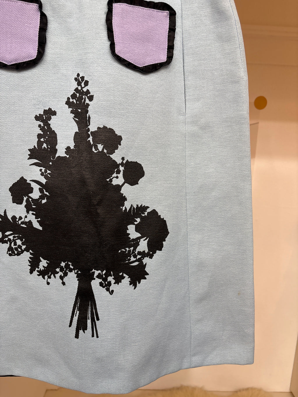 viktor&rolf print skirt