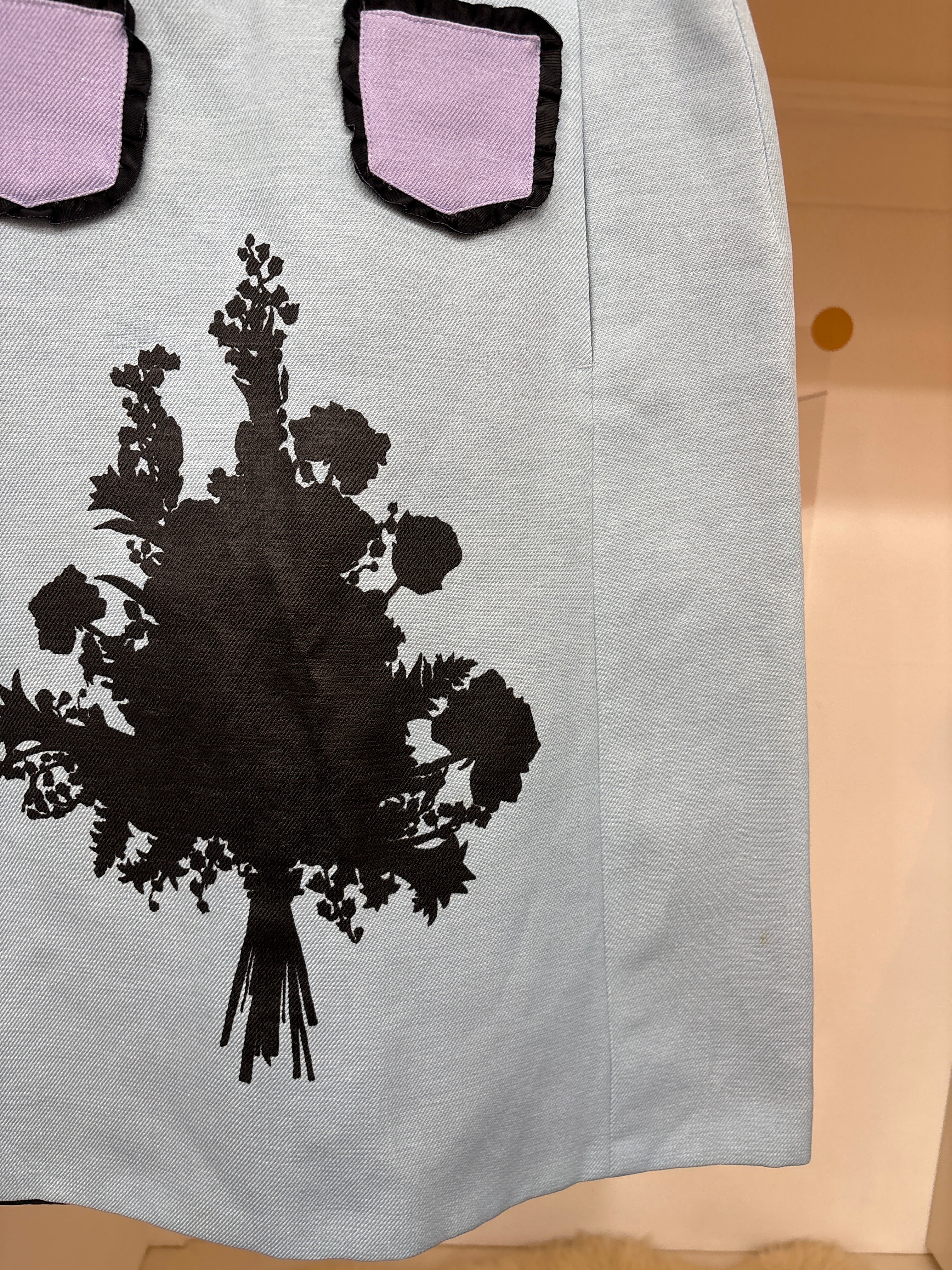 viktor&rolf print skirt