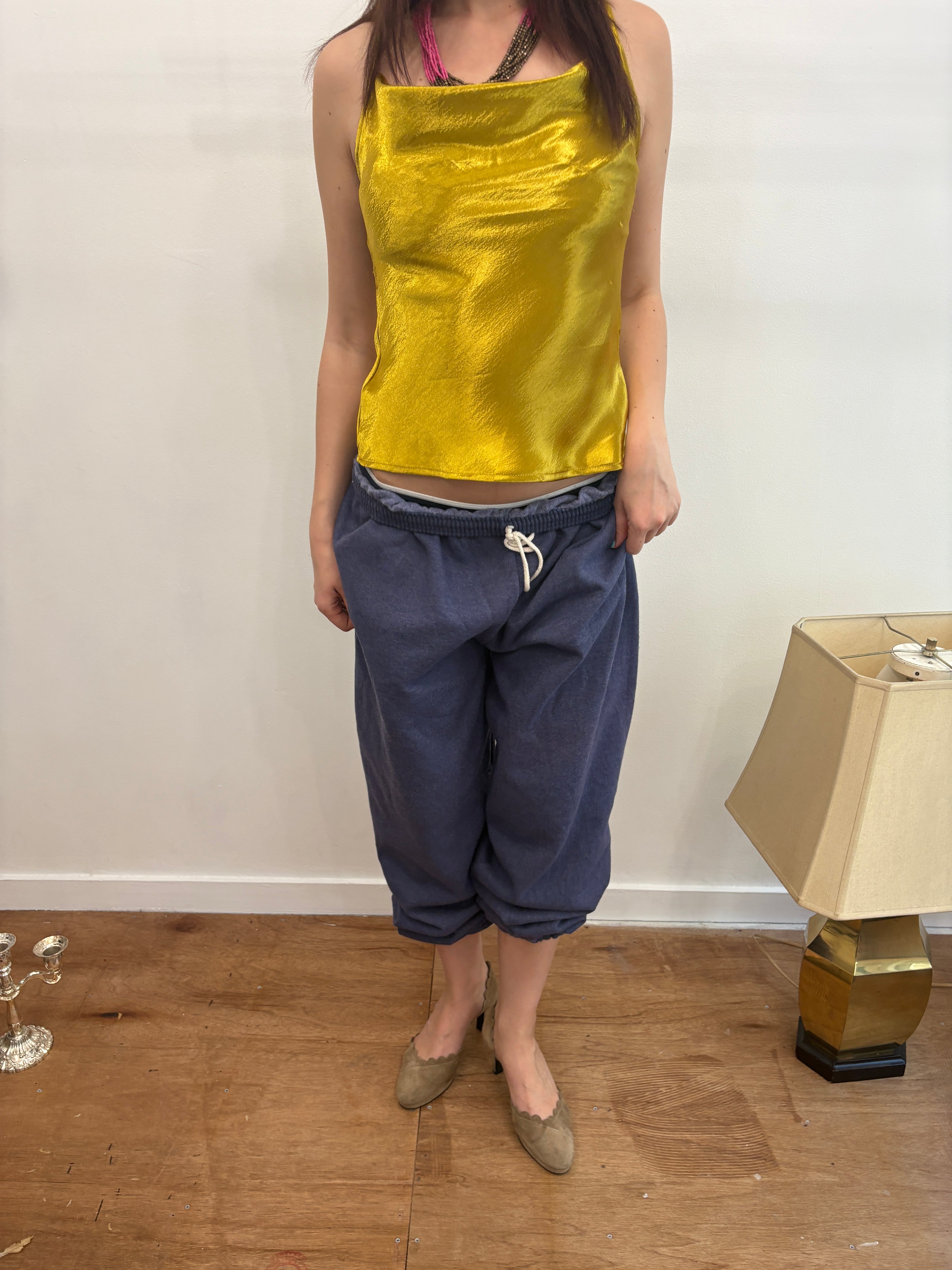 gold cami