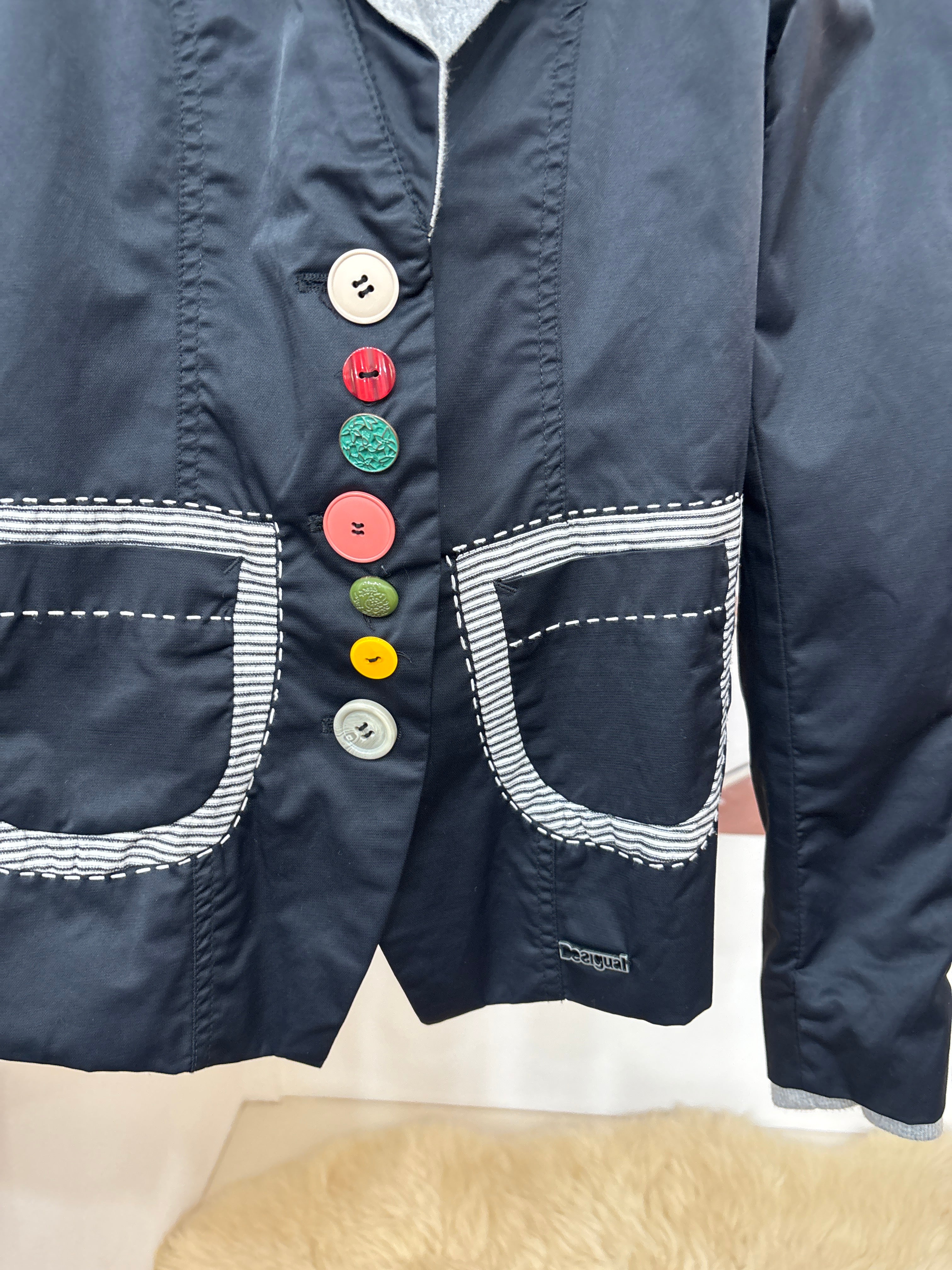 desigual black jacket