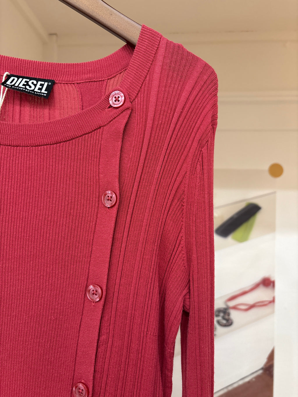 DIESEL pink dress/cardigan