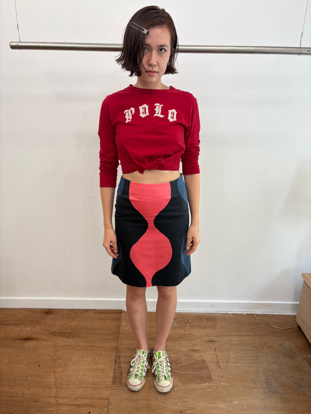 marimekko midi skirt