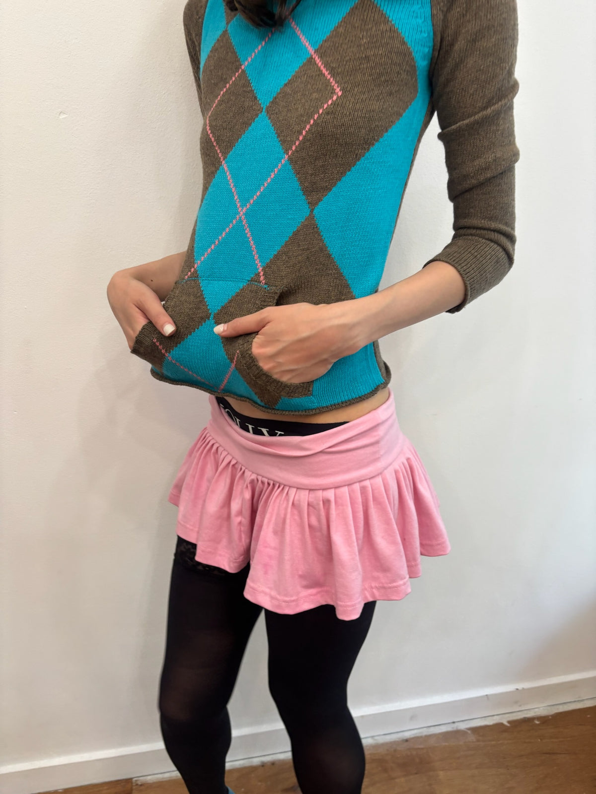 argyle knit