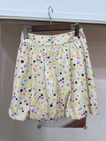 apple pattern ballon skirt