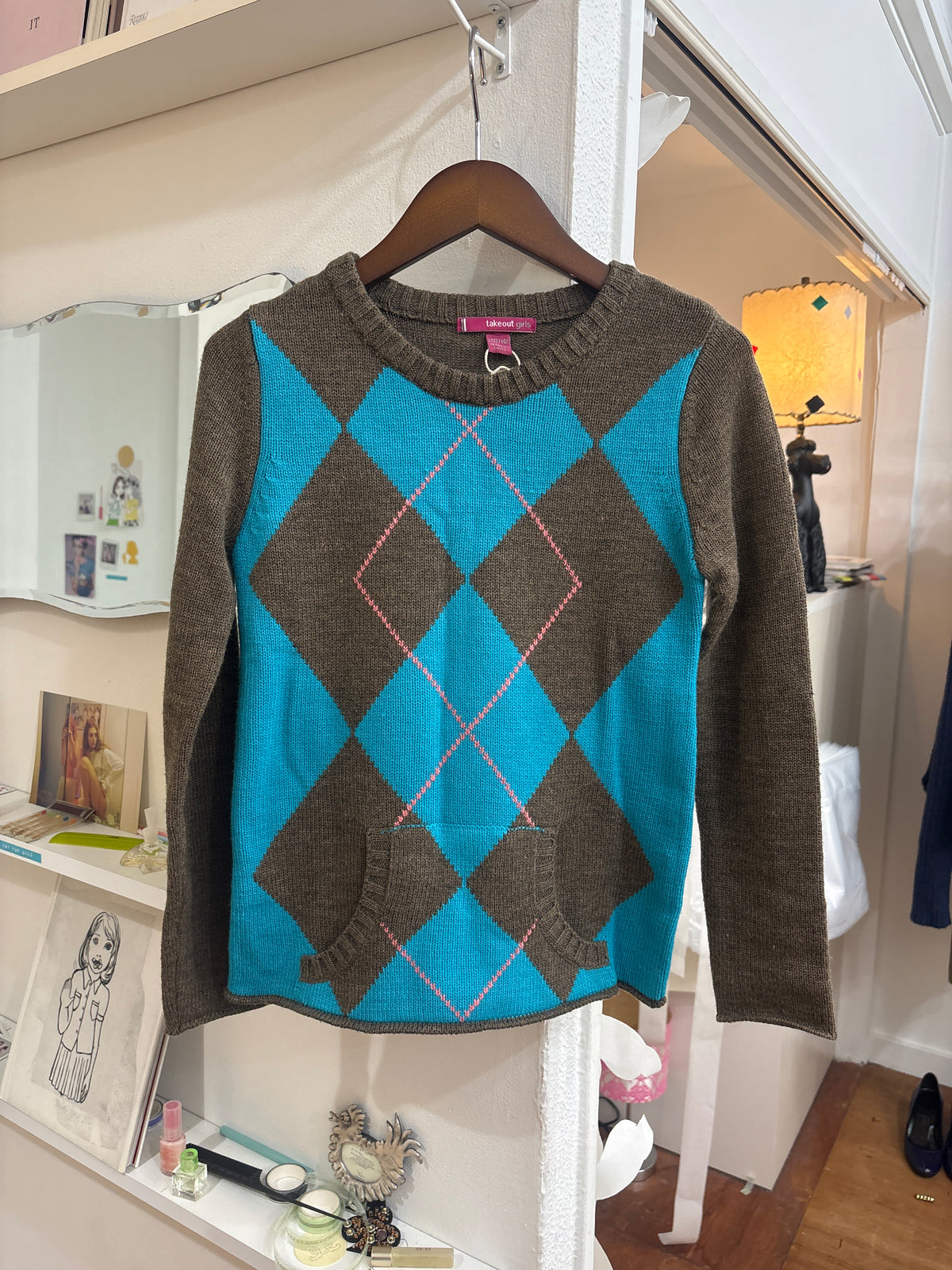 argyle knit