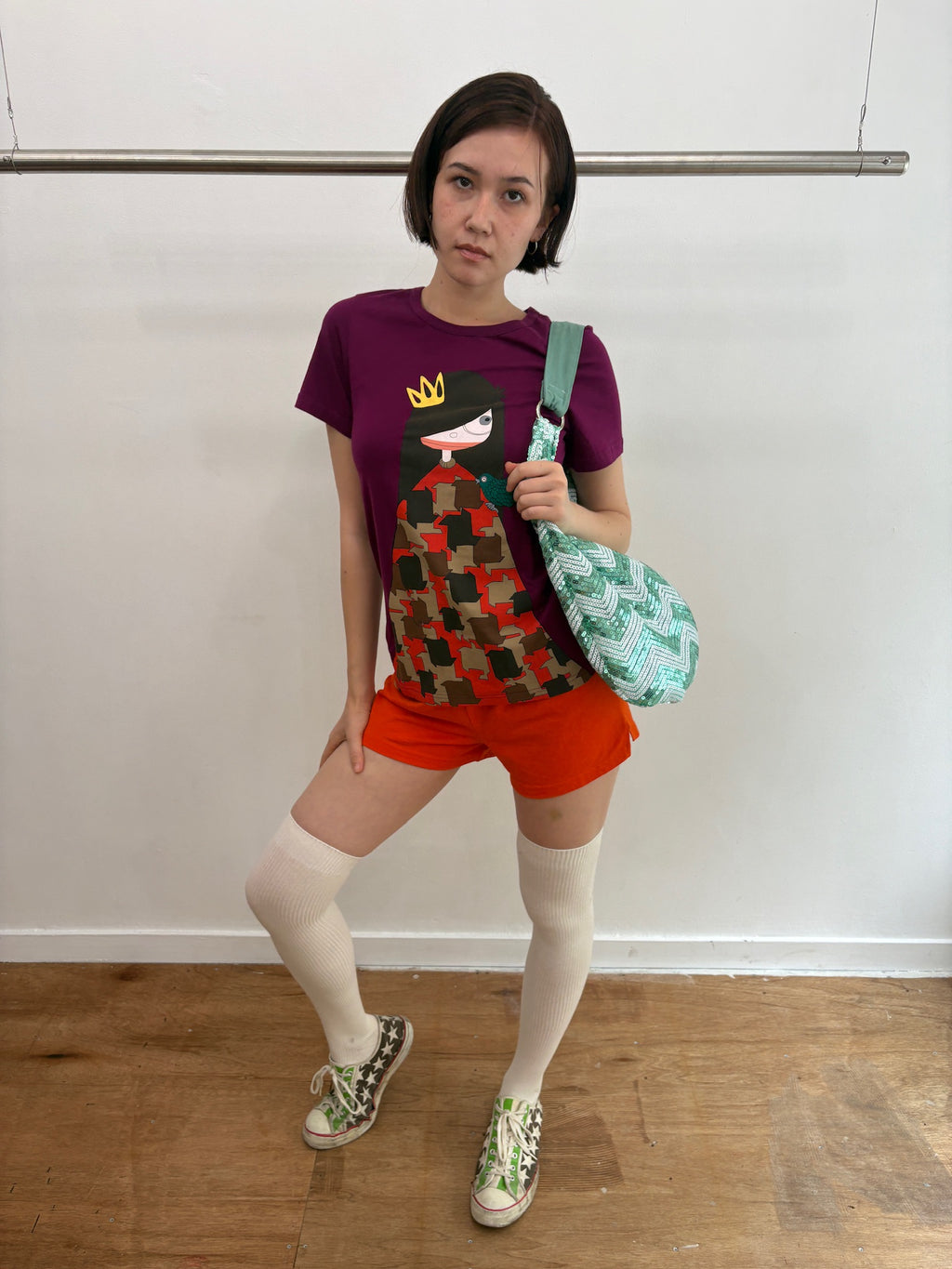 Orange shorts