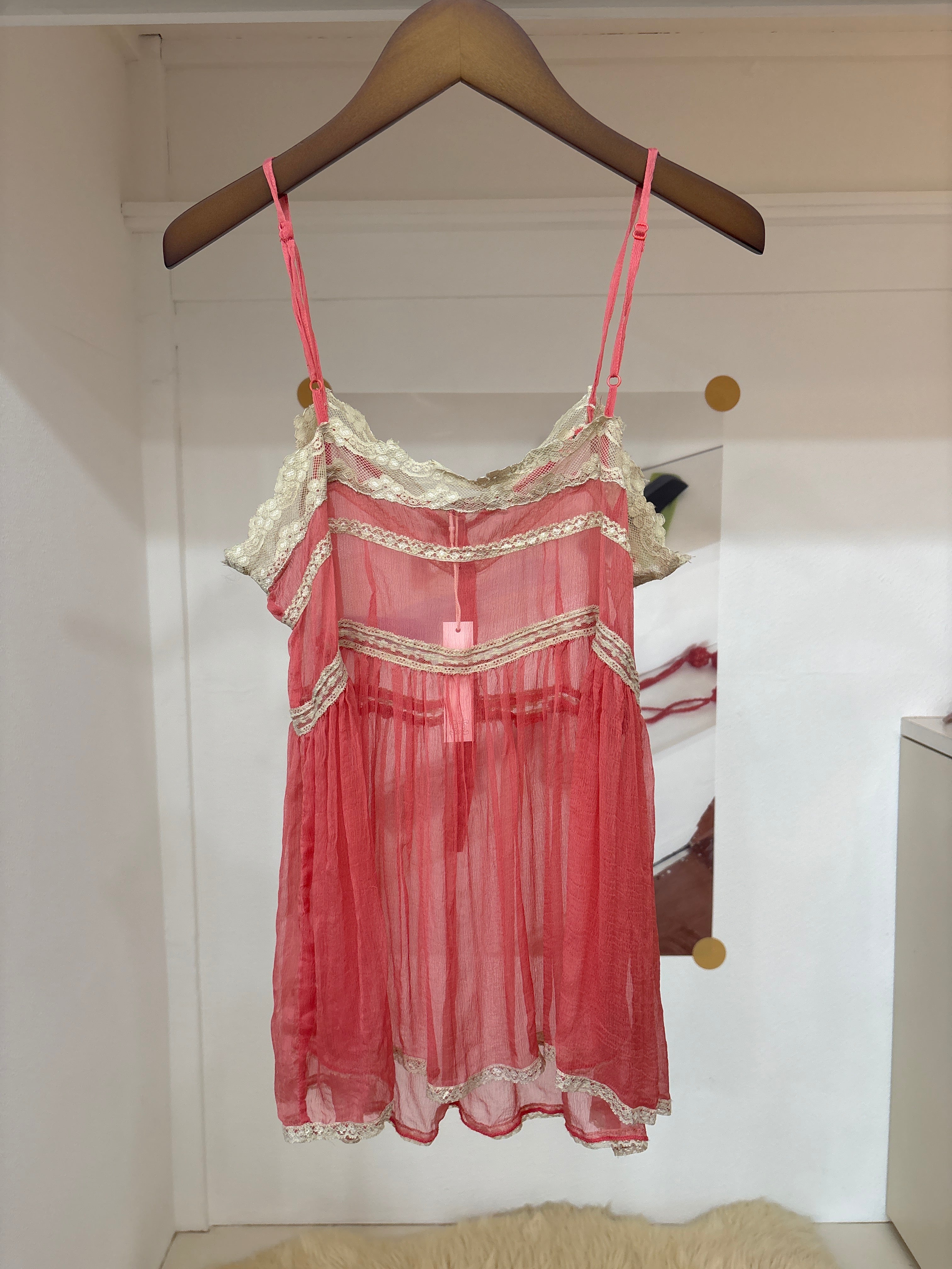 guess lace cami