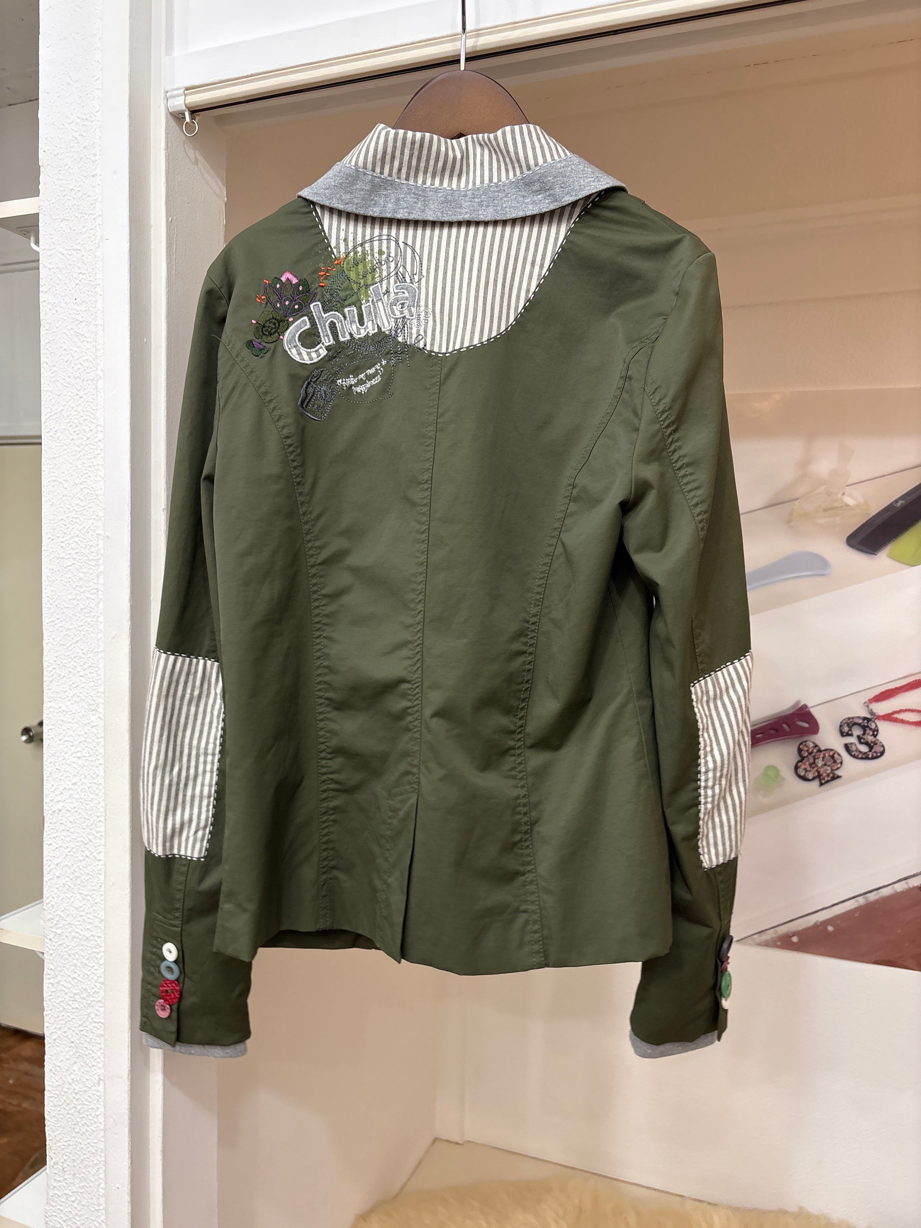 desigual khaki jacket