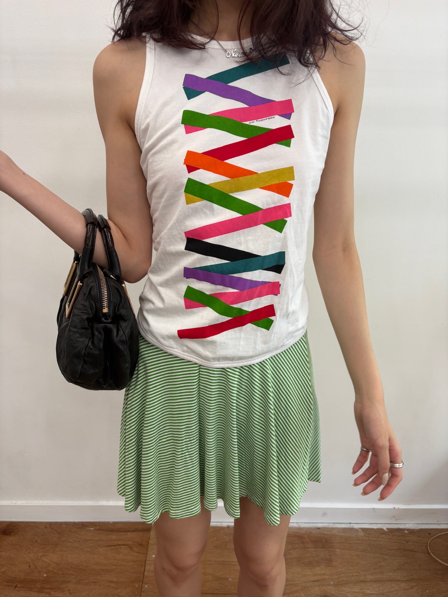 colorful tape tank