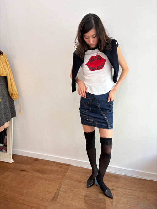 Moschino Jeans denim skirt