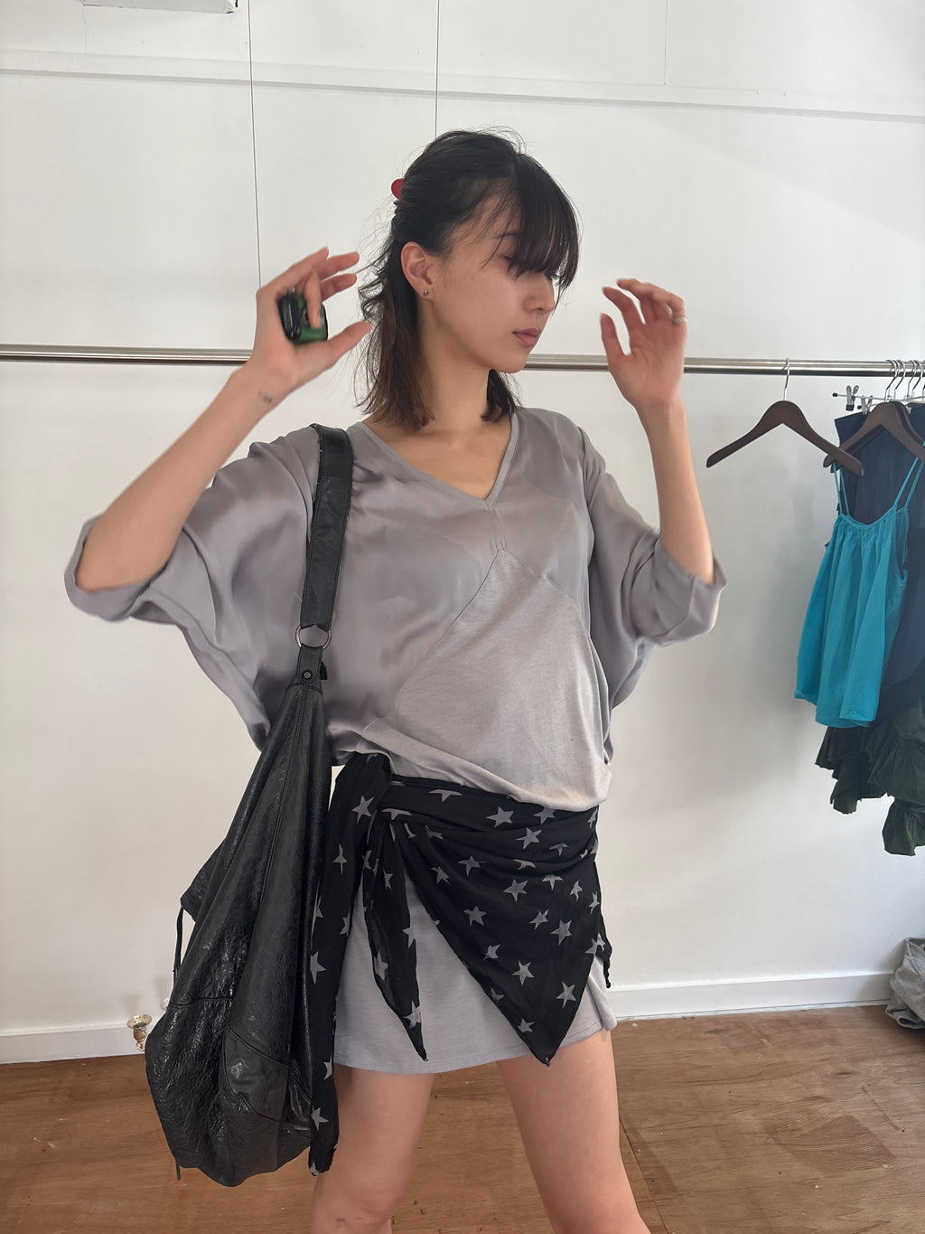 dolman sleeve dress