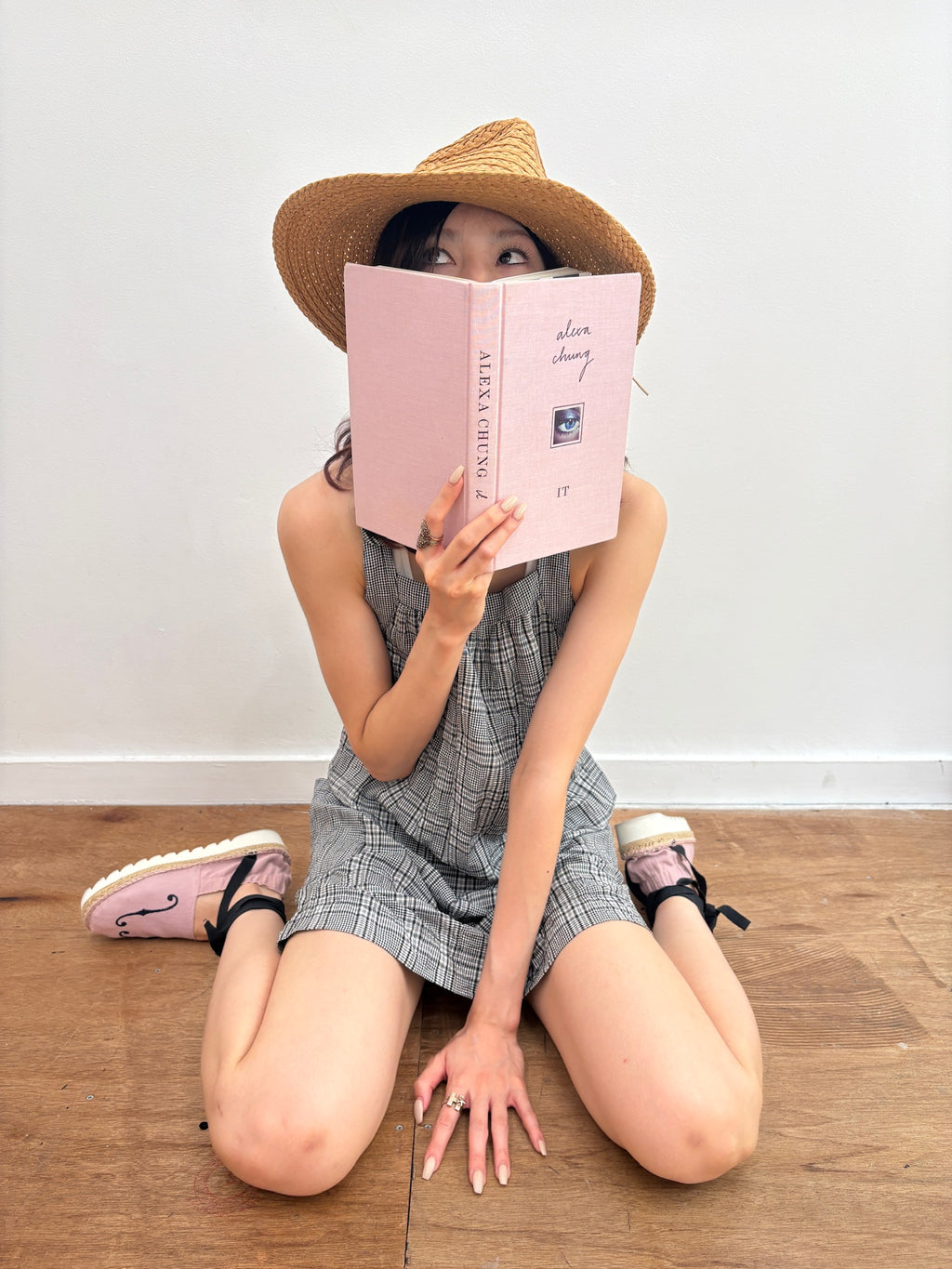 gingham check dress