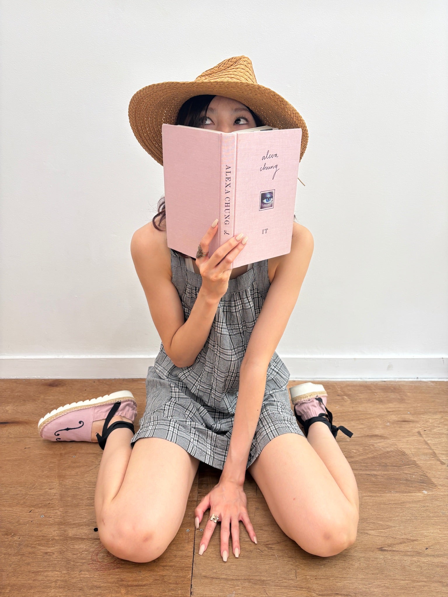gingham check dress