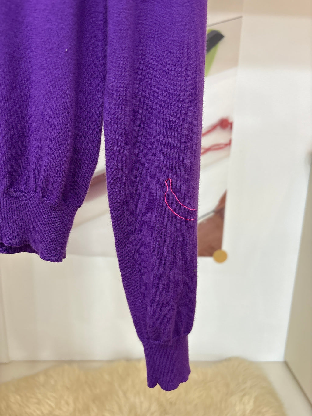 paul smith bi-color cardigan