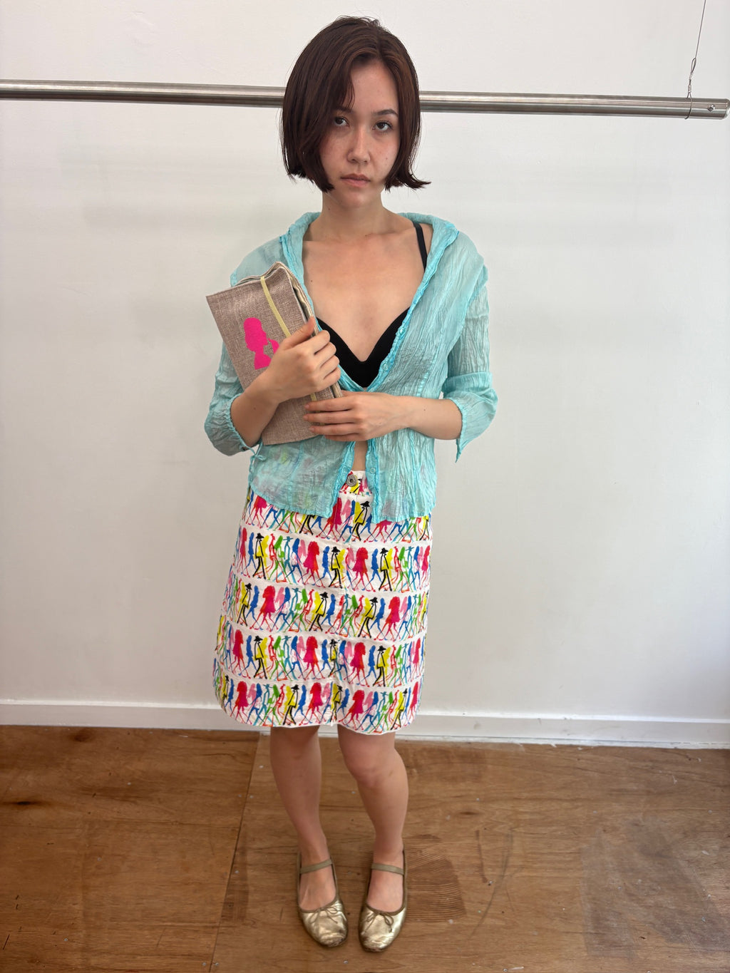 WEEKEND MaxMara pattern skirt